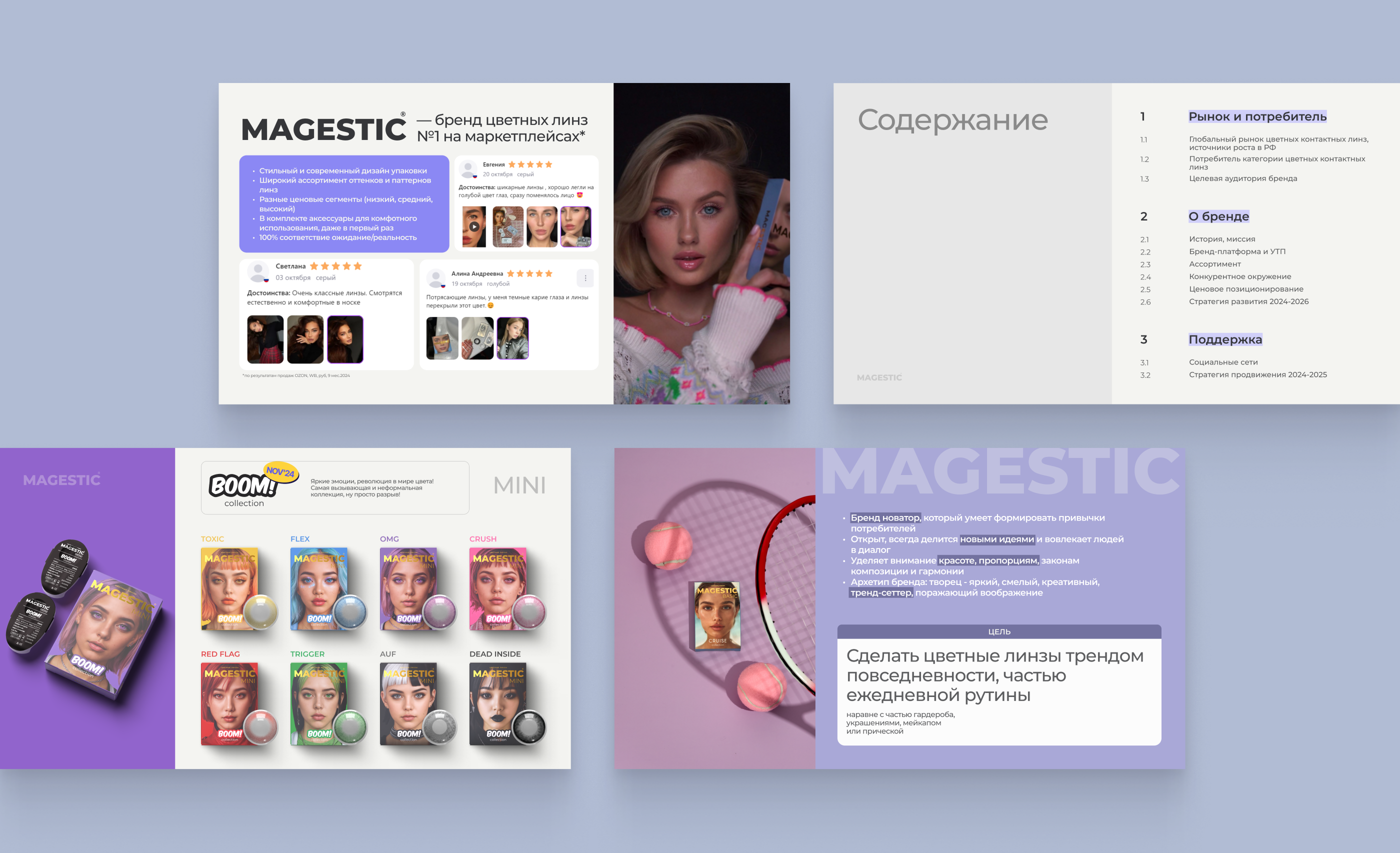 Дизайн презентации для бренда MAGESTIC — Изображение №4 — Графика, Маркетинг на Dprofile