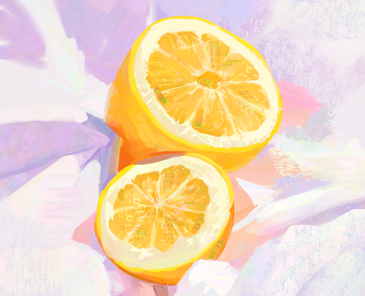 Лимоны — Иллюстрация на Dprofile