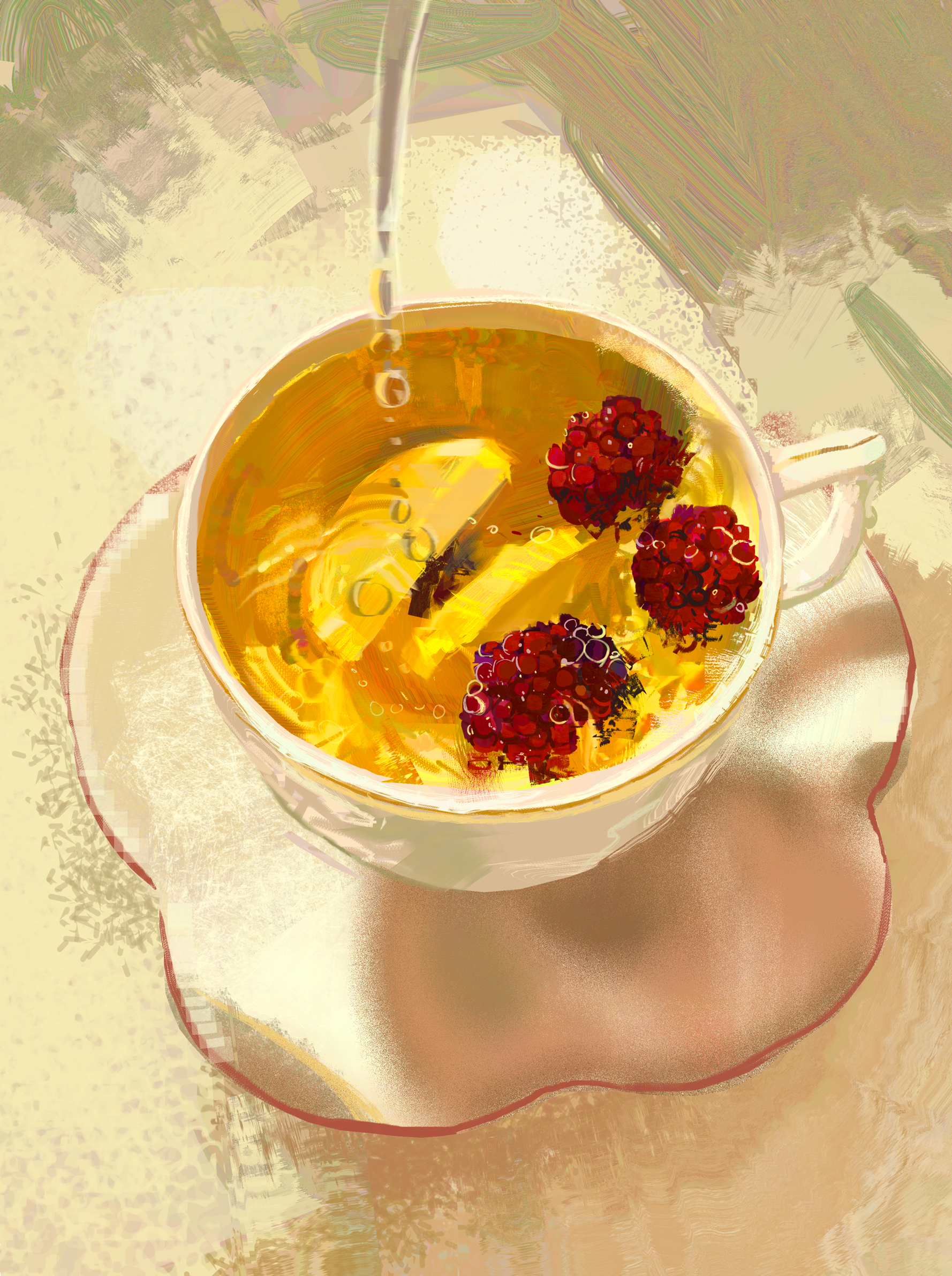 чай — Изображение №1 — Иллюстрация на Dprofile