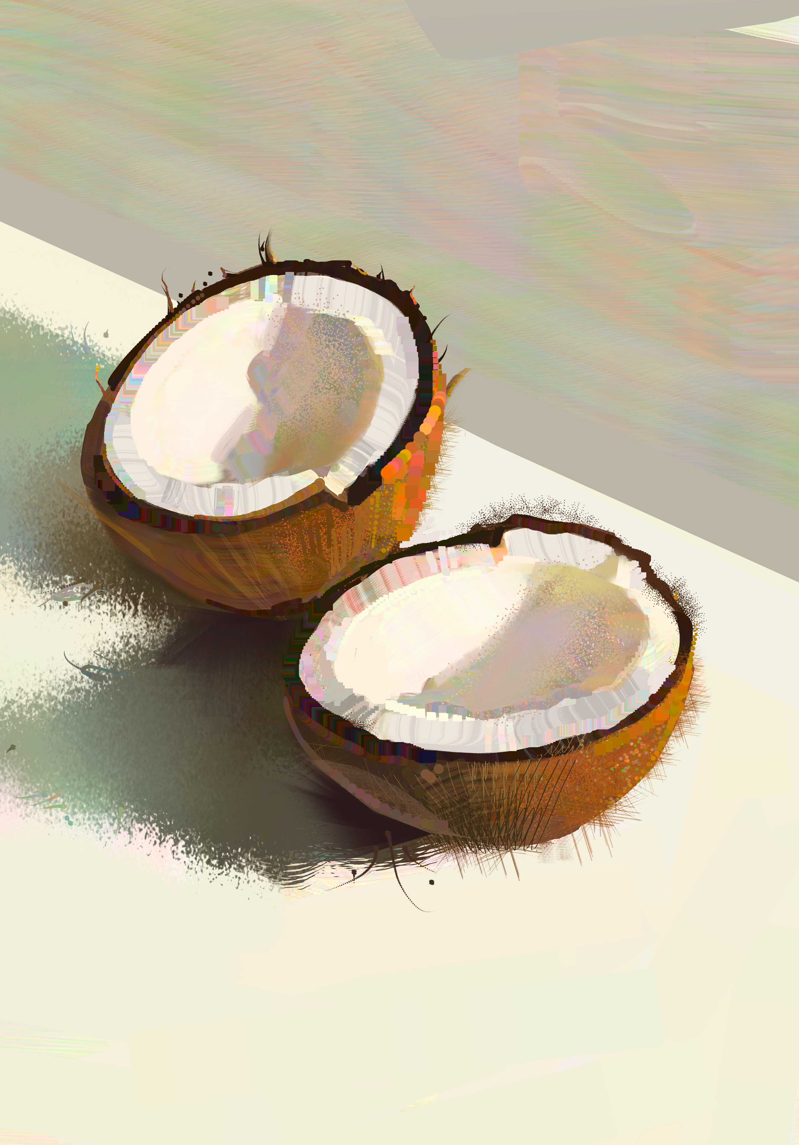 Кокосы — Изображение №1 — Иллюстрация на Dprofile