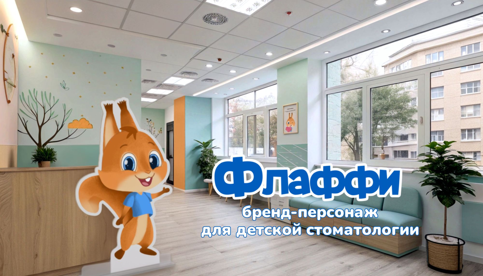 Бренд-персонаж для детской стоматологии — Изображение №1 — Брендинг, Иллюстрация на Dprofile