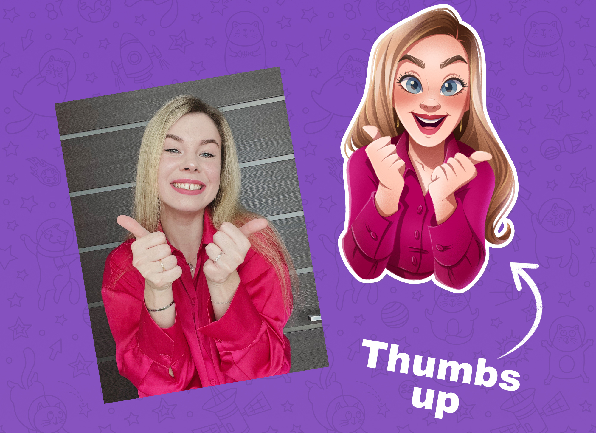 Portrait sticker pack — Изображение №6 — Иллюстрация, Графика на Dprofile