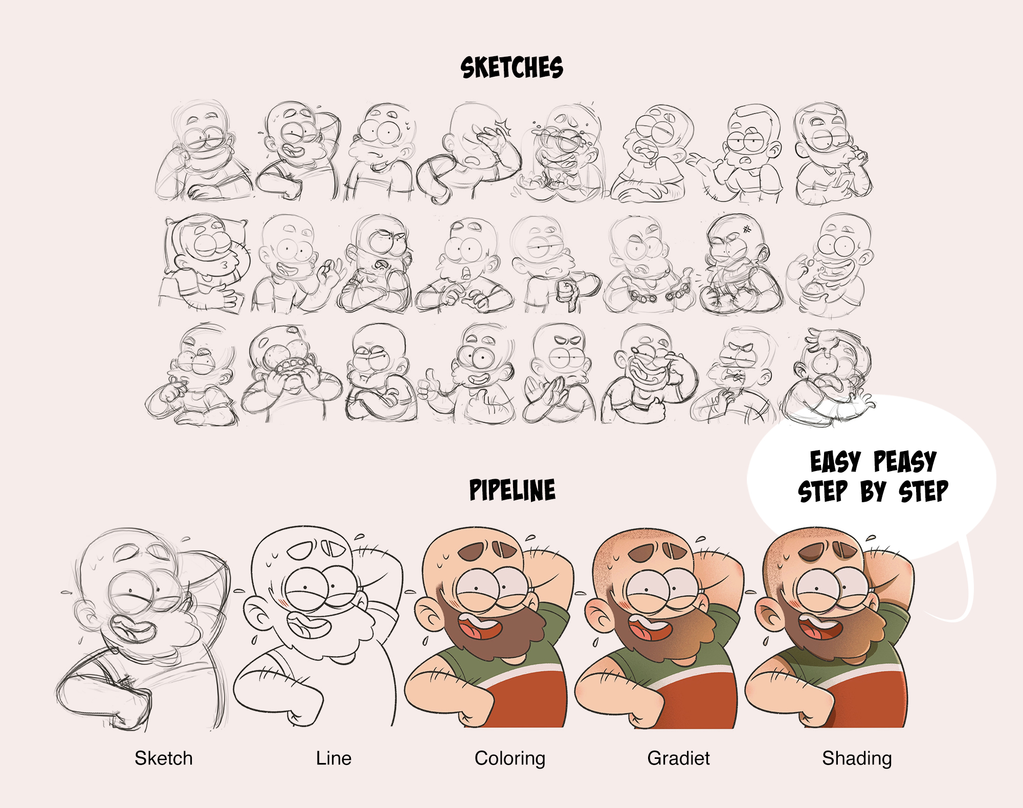 Comics stickers and characters design — Изображение №14 — Иллюстрация, Графика на Dprofile