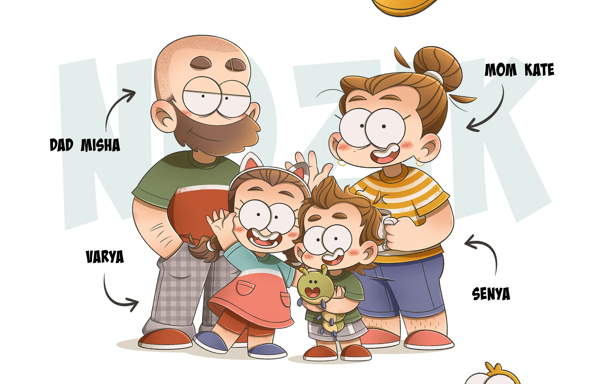 Comics stickers and characters design — Изображение №2 — Иллюстрация, Графика на Dprofile