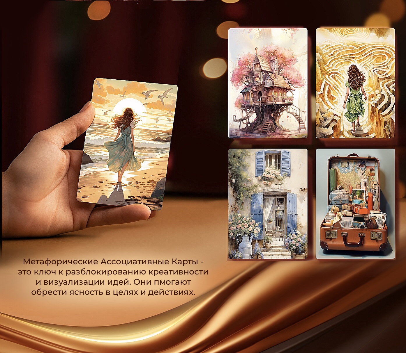 МАК | Иллюстрации к метафорическим ассоциативным картам — Изображение №1 — Иллюстрация, Маркетинг на Dprofile