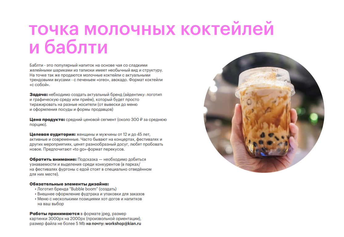 Разработка Фирменного Стиля для сети Бабл-ти кафе — Изображение №1 — Брендинг на Dprofile
