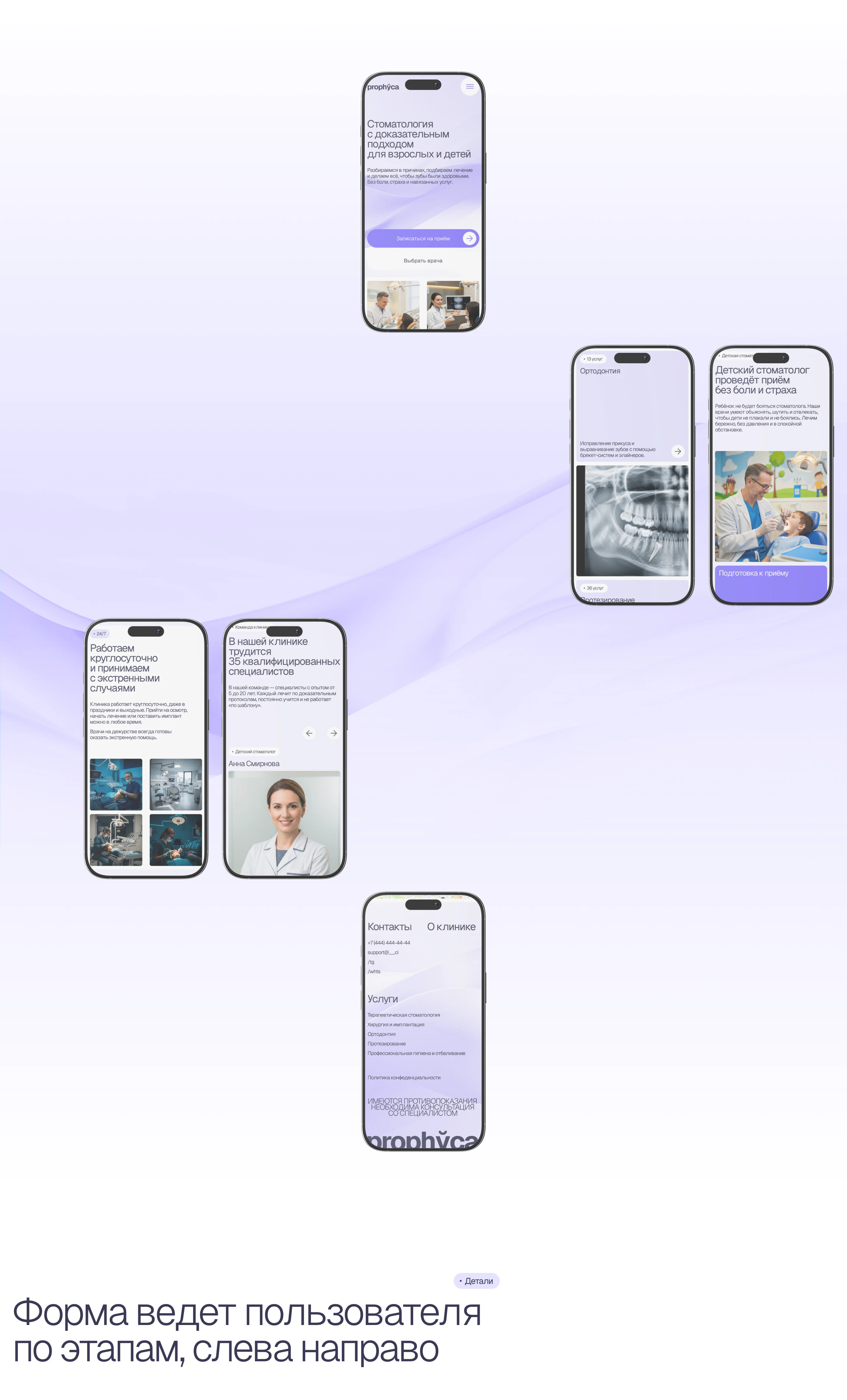 Корпоративный сайт для прогрессивной стоматологии — Изображение №14 — Интерфейсы на Dprofile