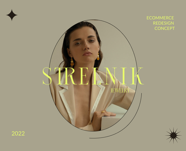 Интернет магазин украшений Strelnik Jewelry — Интерфейсы на Dprofile