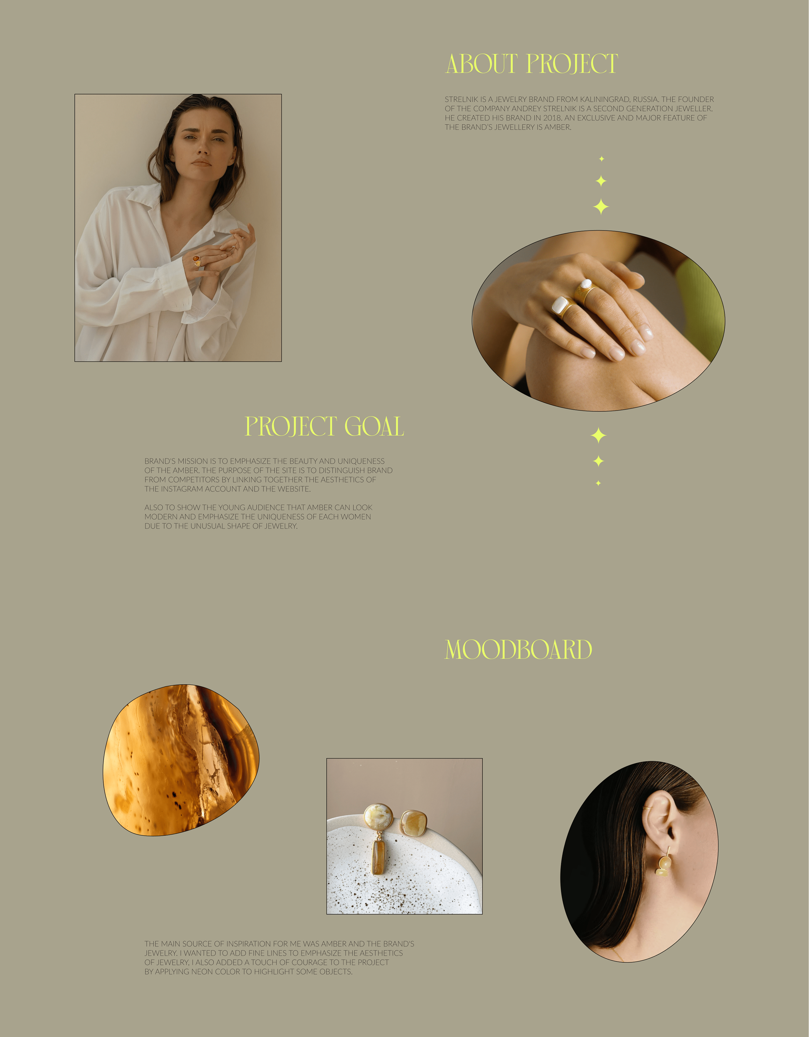 Интернет магазин украшений Strelnik Jewelry — Изображение №2 — Интерфейсы на Dprofile