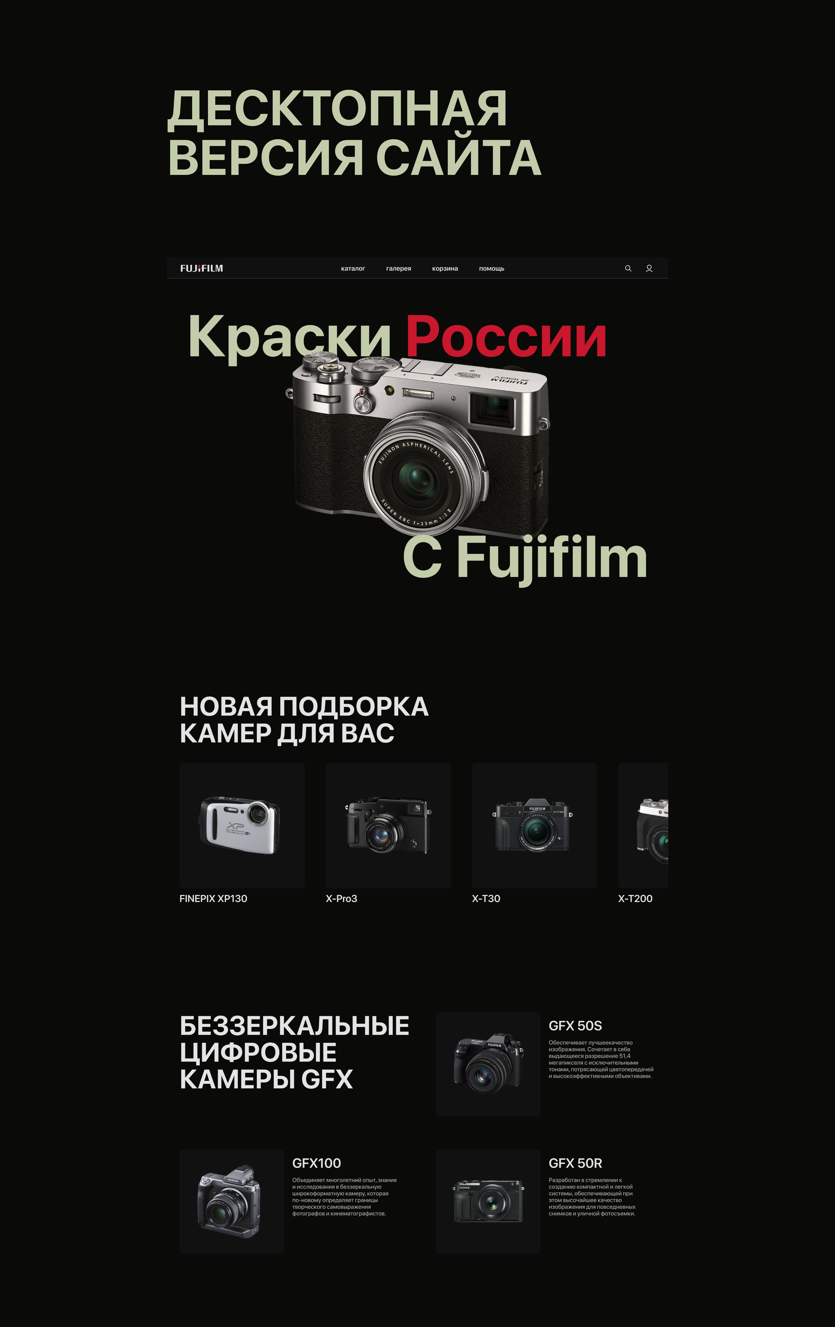 FUJIFILM / Pyrobattle — Изображение №6 — Интерфейсы на Dprofile