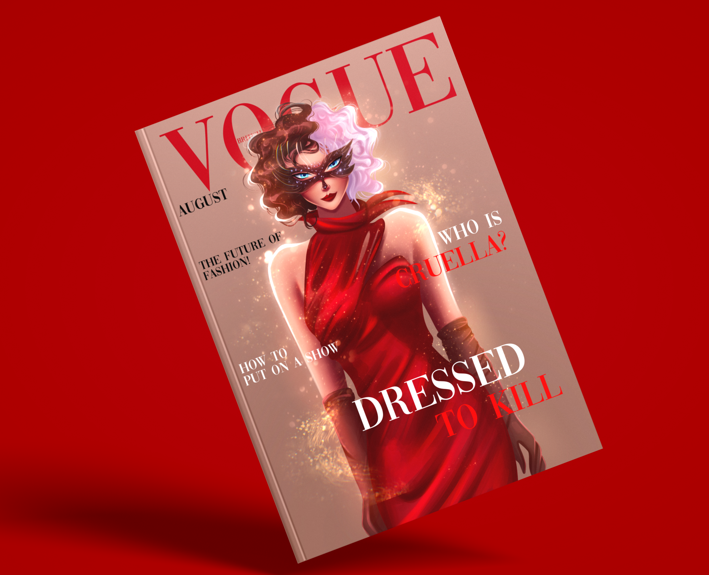 Реклама журнала Vogue — Иллюстрация, Маркетинг на Dprofile