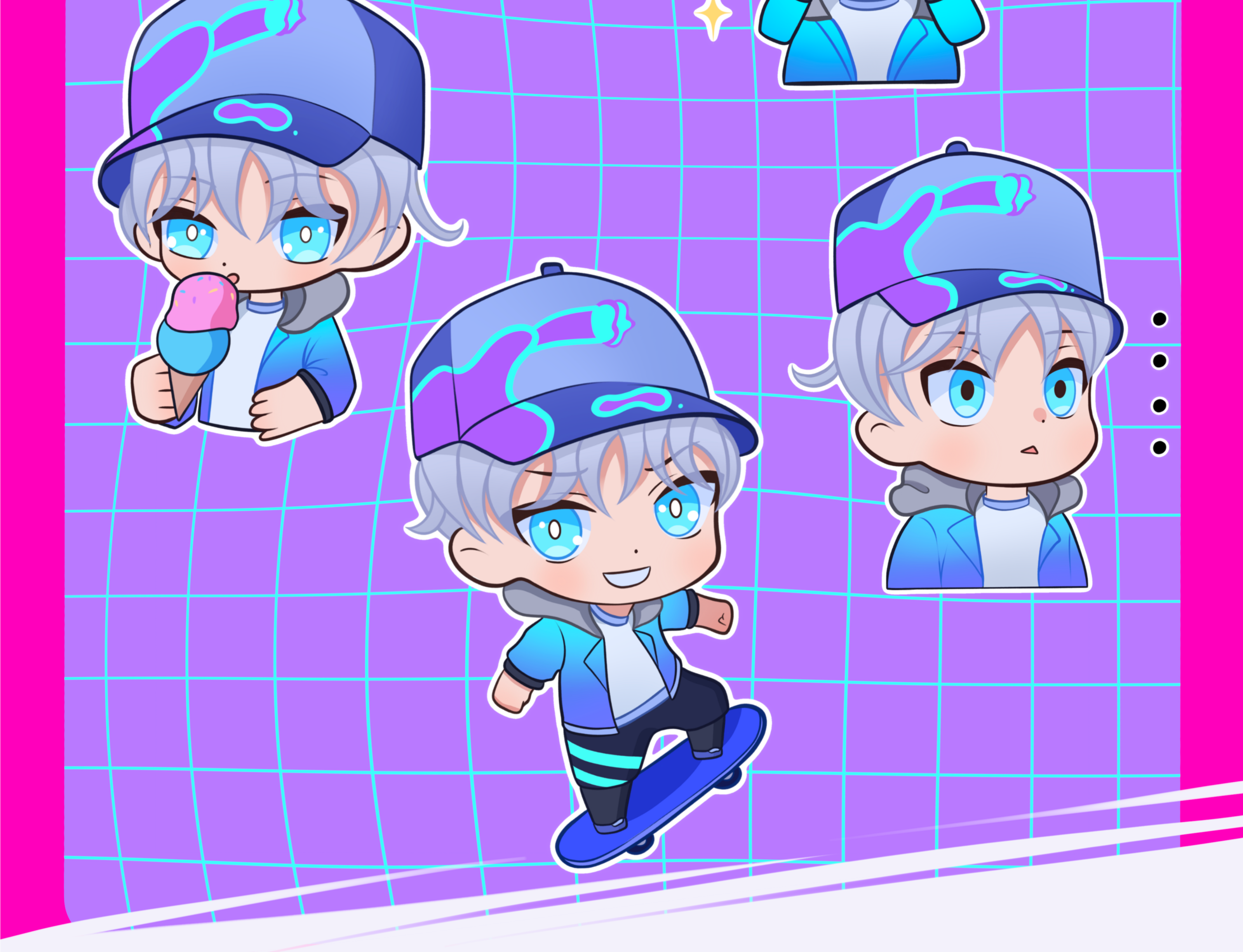 Иллюстрация упаковки мороженого и бренд персонажа — Изображение №4 — Брендинг, Иллюстрация на Dprofile