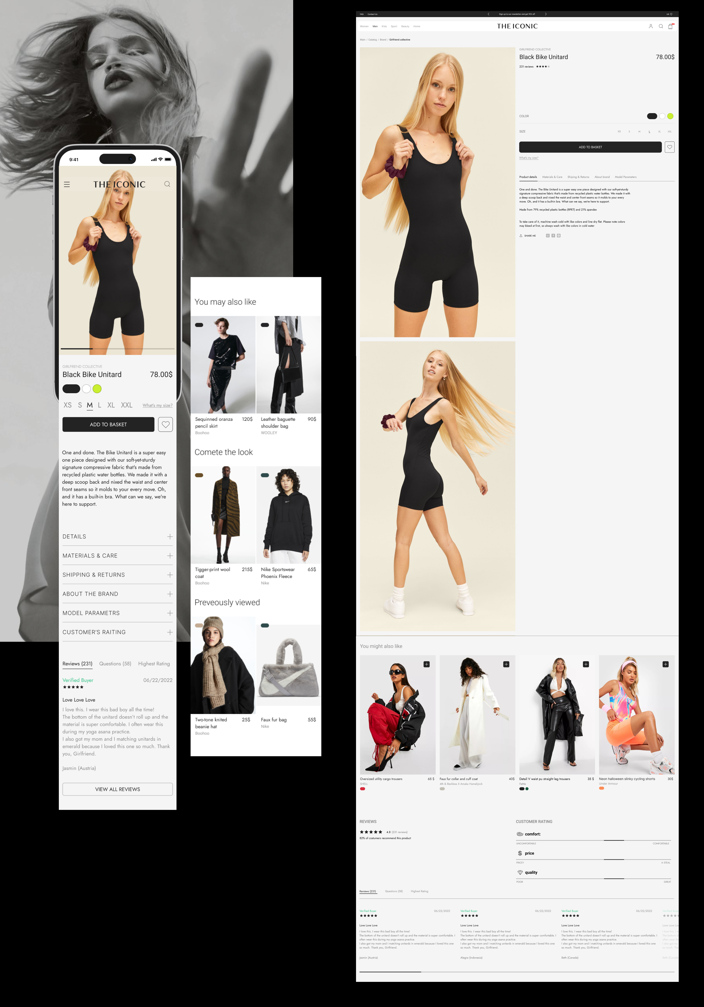 THE ICONIC — Concept Ecommerce Website — Изображение №9 — Интерфейсы на Dprofile