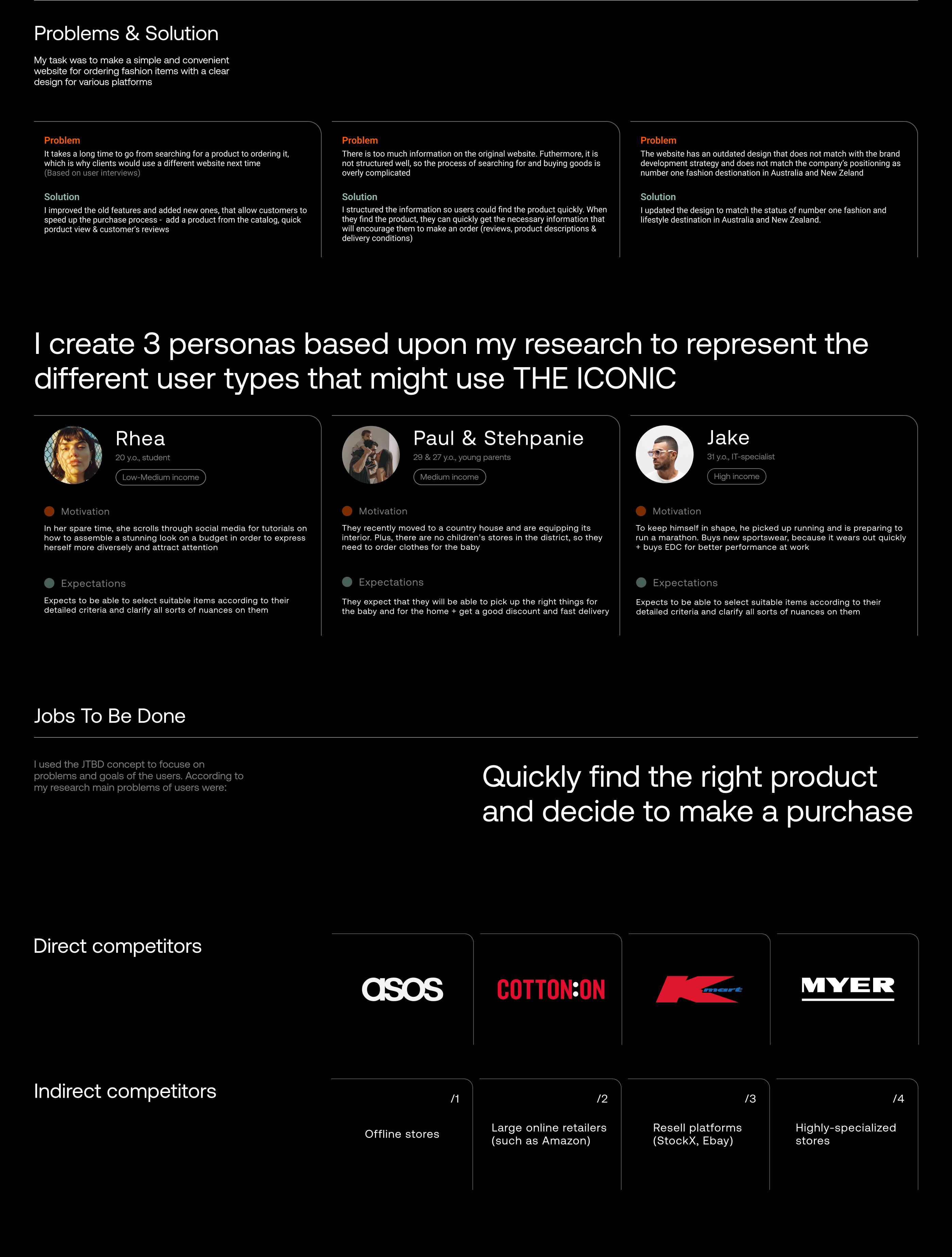 THE ICONIC — Concept Ecommerce Website — Изображение №3 — Интерфейсы на Dprofile