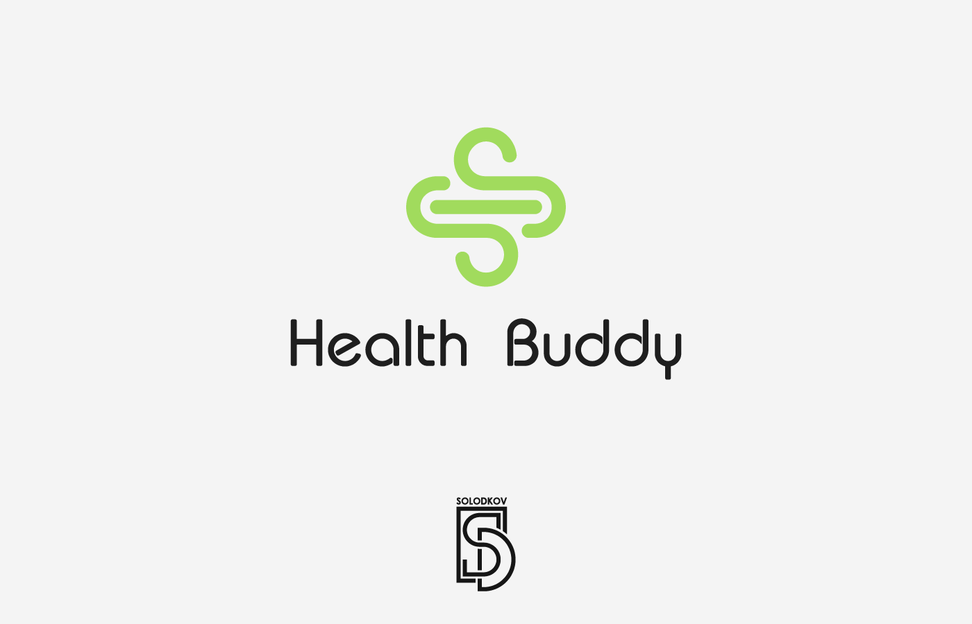 Pharmacy logo design "Health Buddy" — Изображение №1 — Брендинг на Dprofile