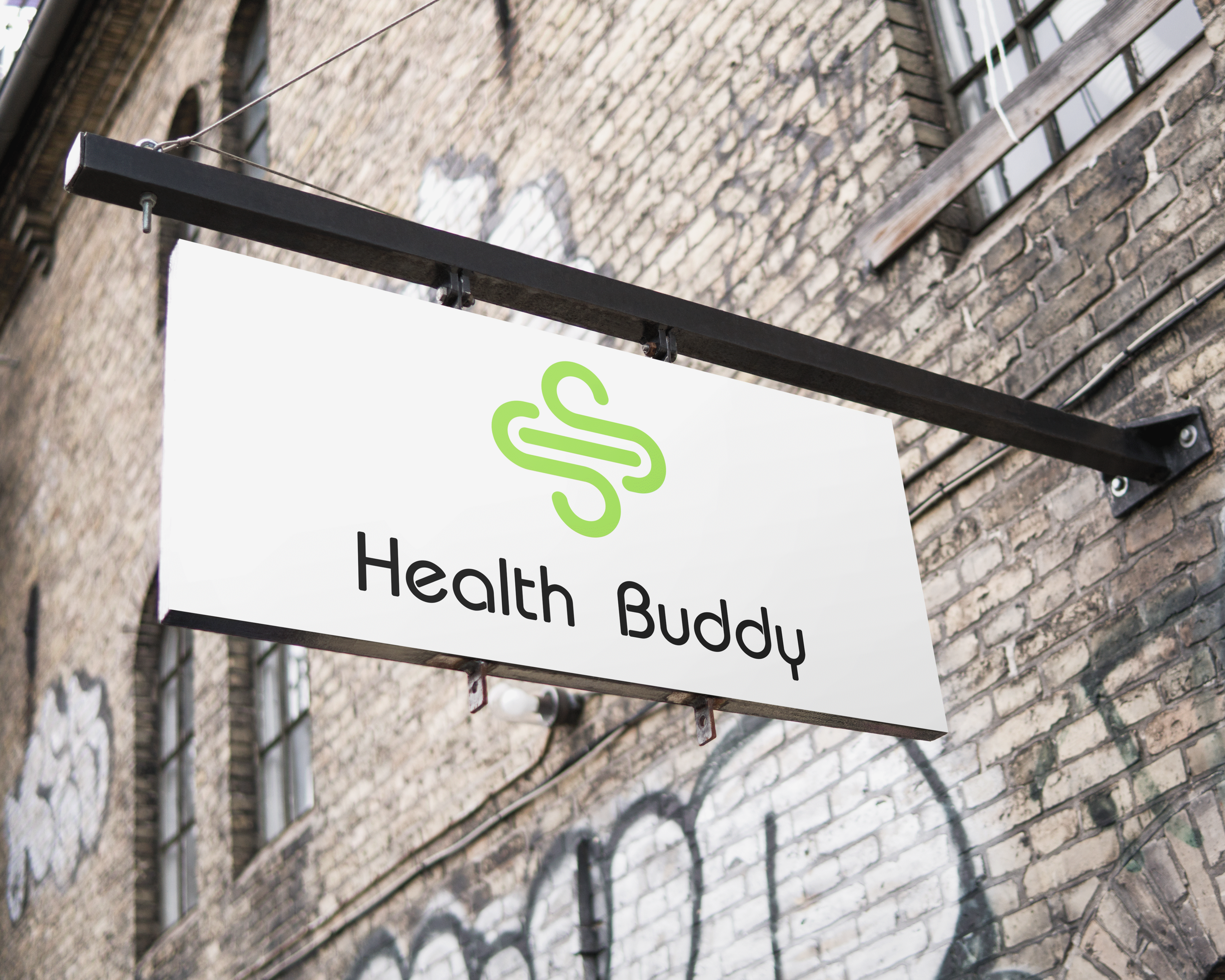 Pharmacy logo design "Health Buddy" — Изображение №3 — Брендинг на Dprofile