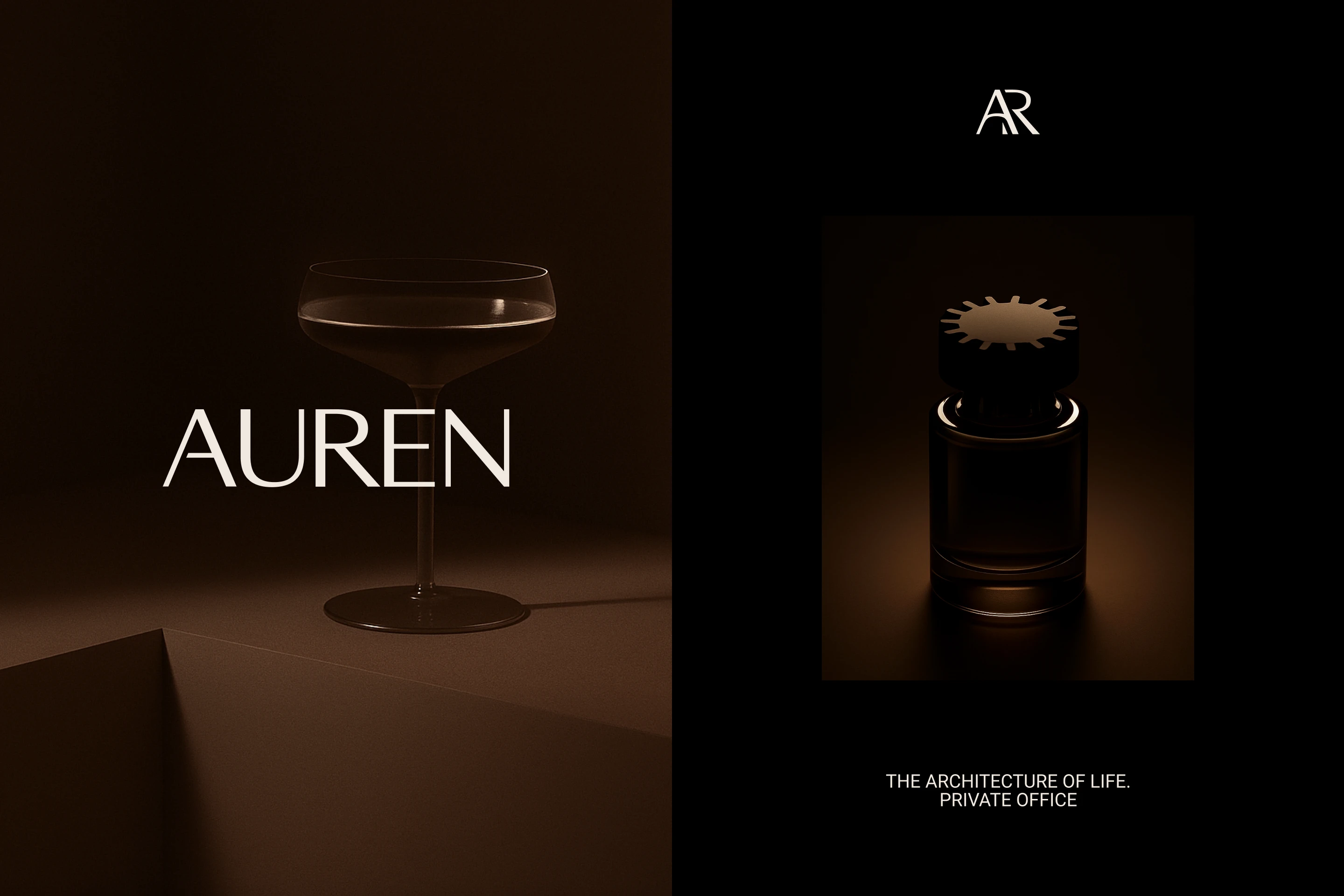 AUREN Private Office — Изображение №5 — Брендинг, Графика на Dprofile