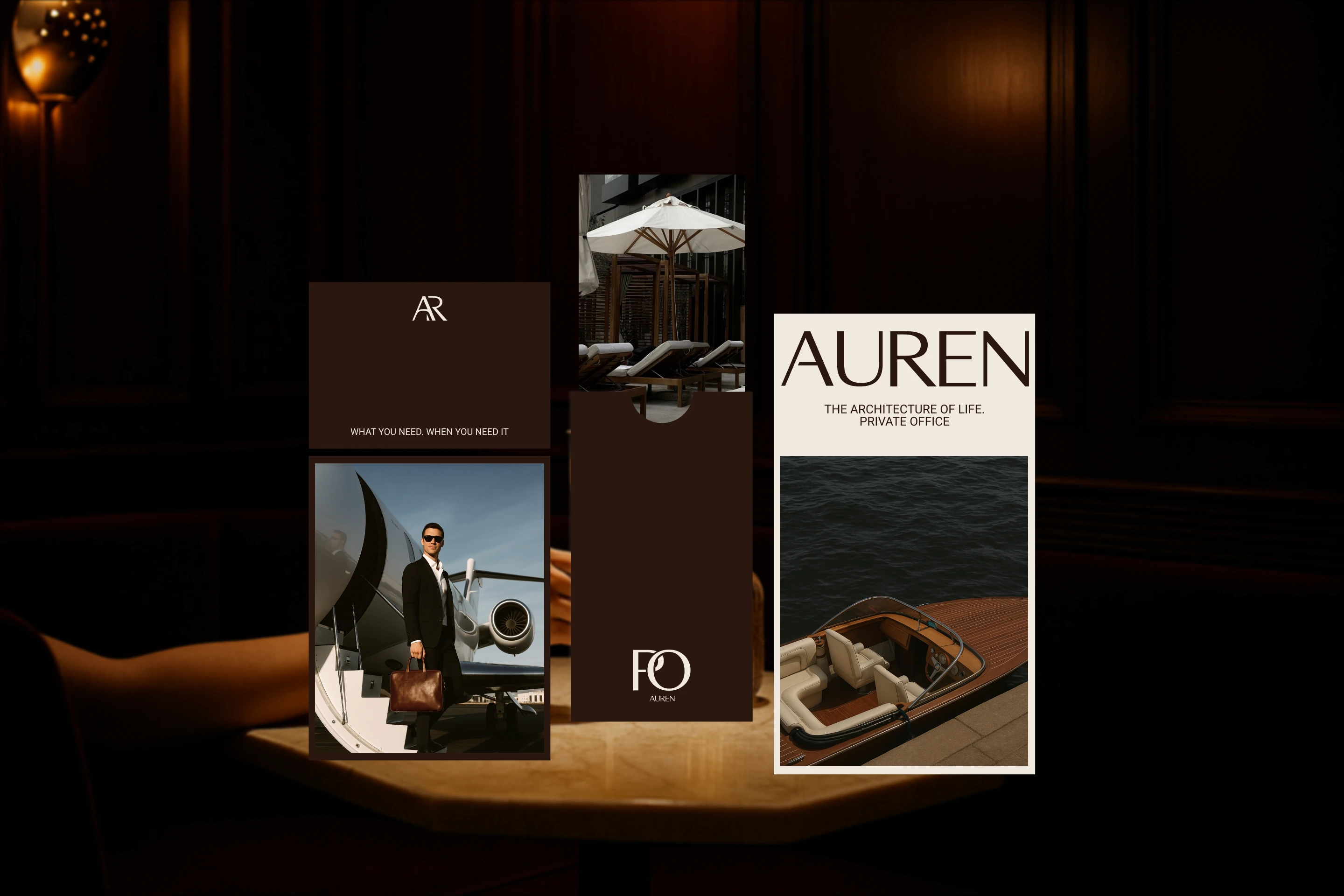 AUREN Private Office — Изображение №6 — Брендинг, Графика на Dprofile