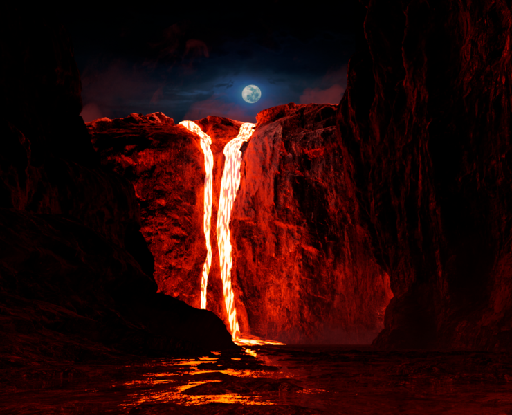 Lava abyss — Графика, 3D на Dprofile