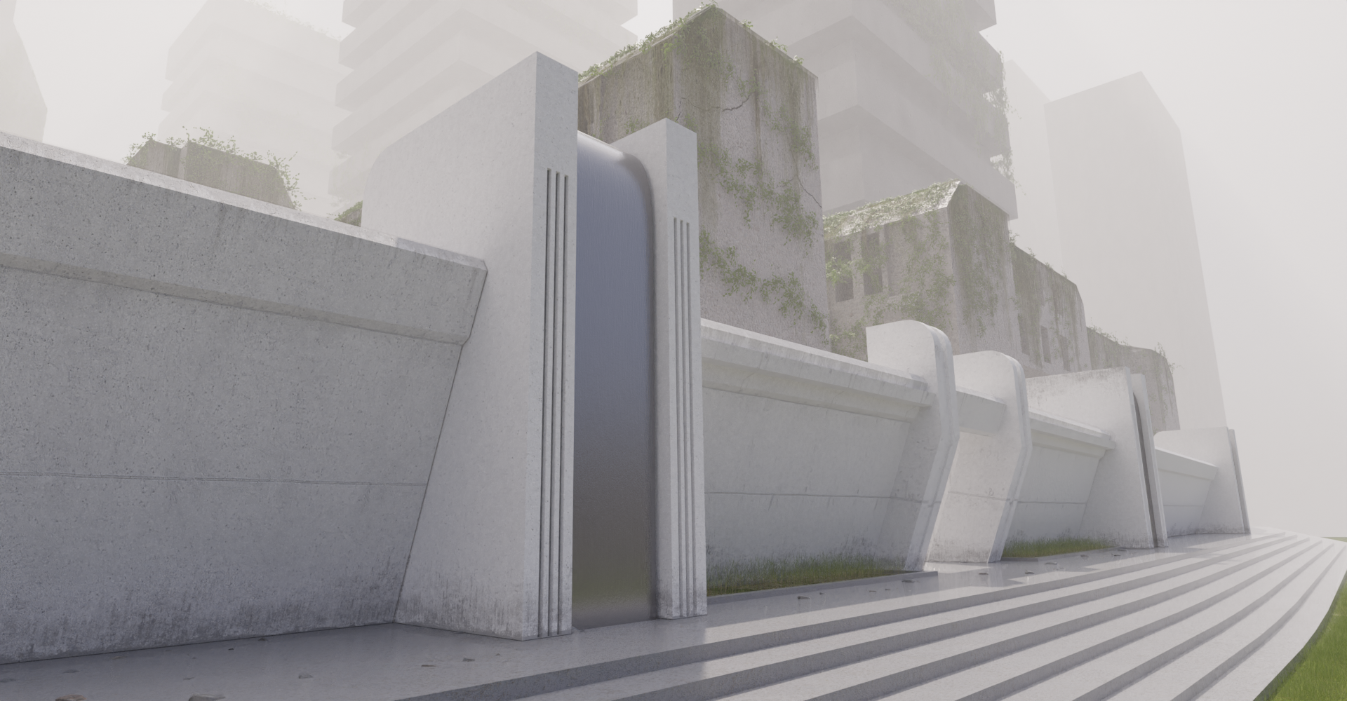 Concrete city — Изображение №1 — Графика, 3D на Dprofile