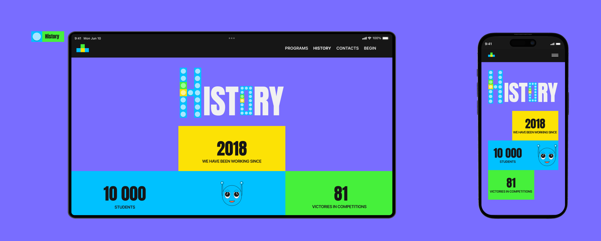 Creative Robotics- SCHOOL — Изображение №19 — Интерфейсы, Брендинг на Dprofile