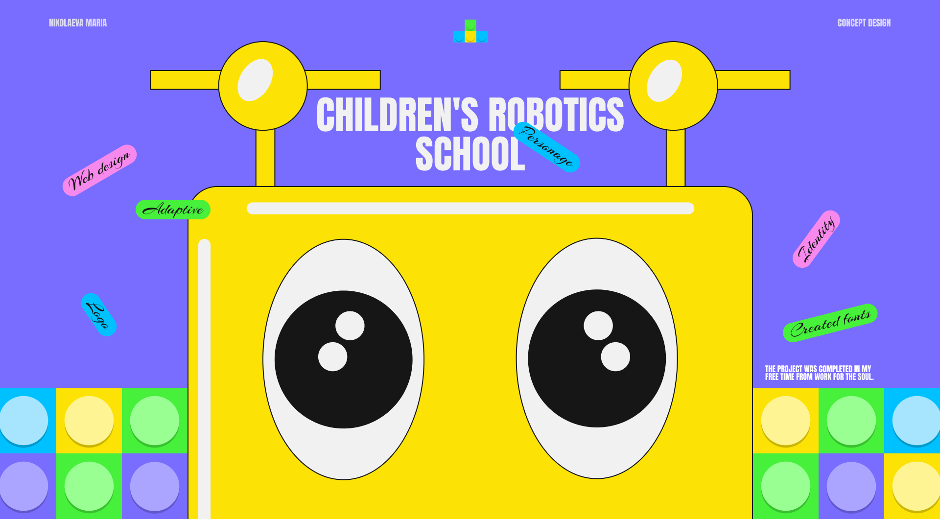 Creative Robotics- SCHOOL — Изображение №1 — Интерфейсы, Брендинг на Dprofile