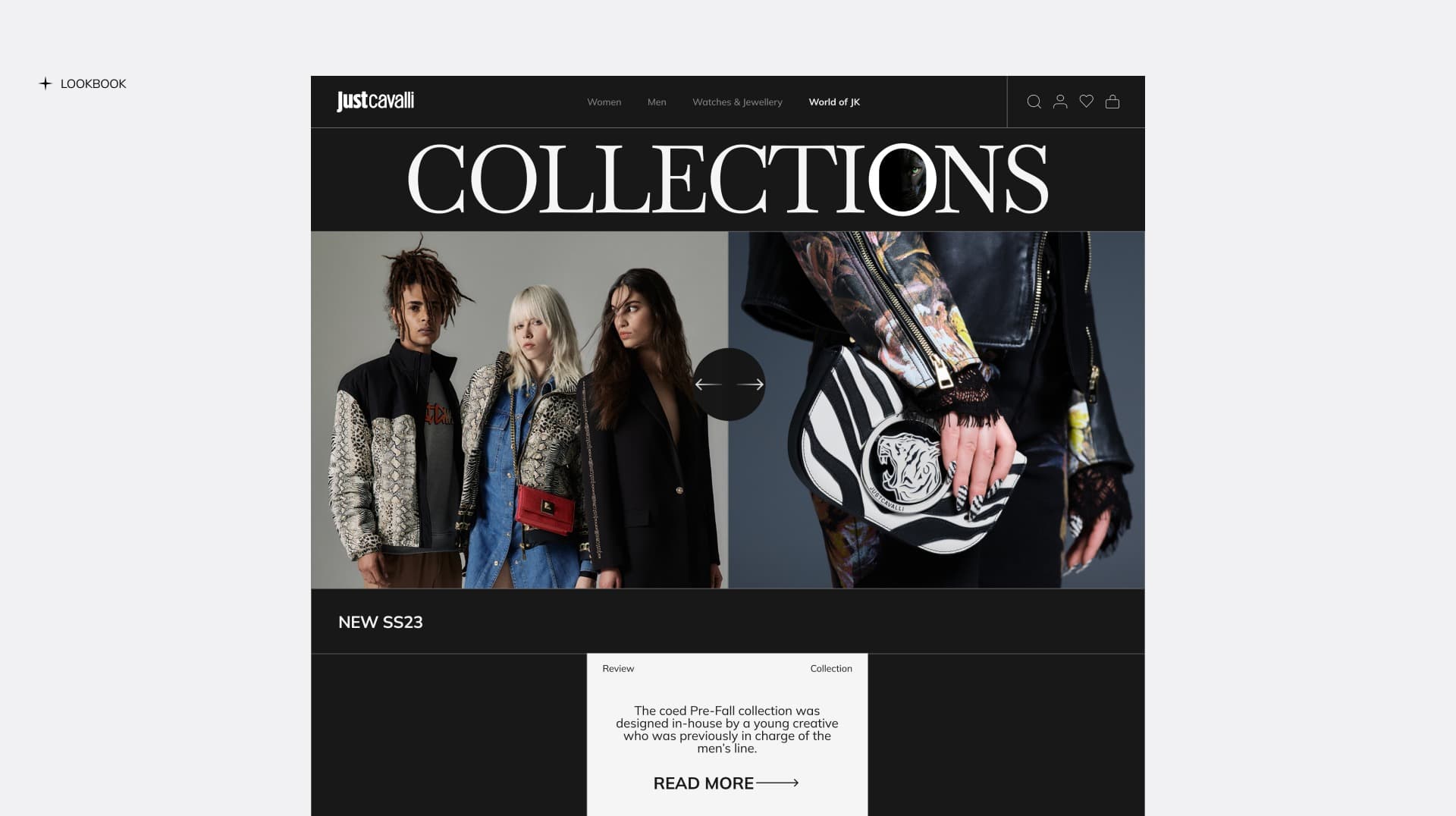 JUST CAVALLI | E-commerce — Изображение №20 — Интерфейсы на Dprofile