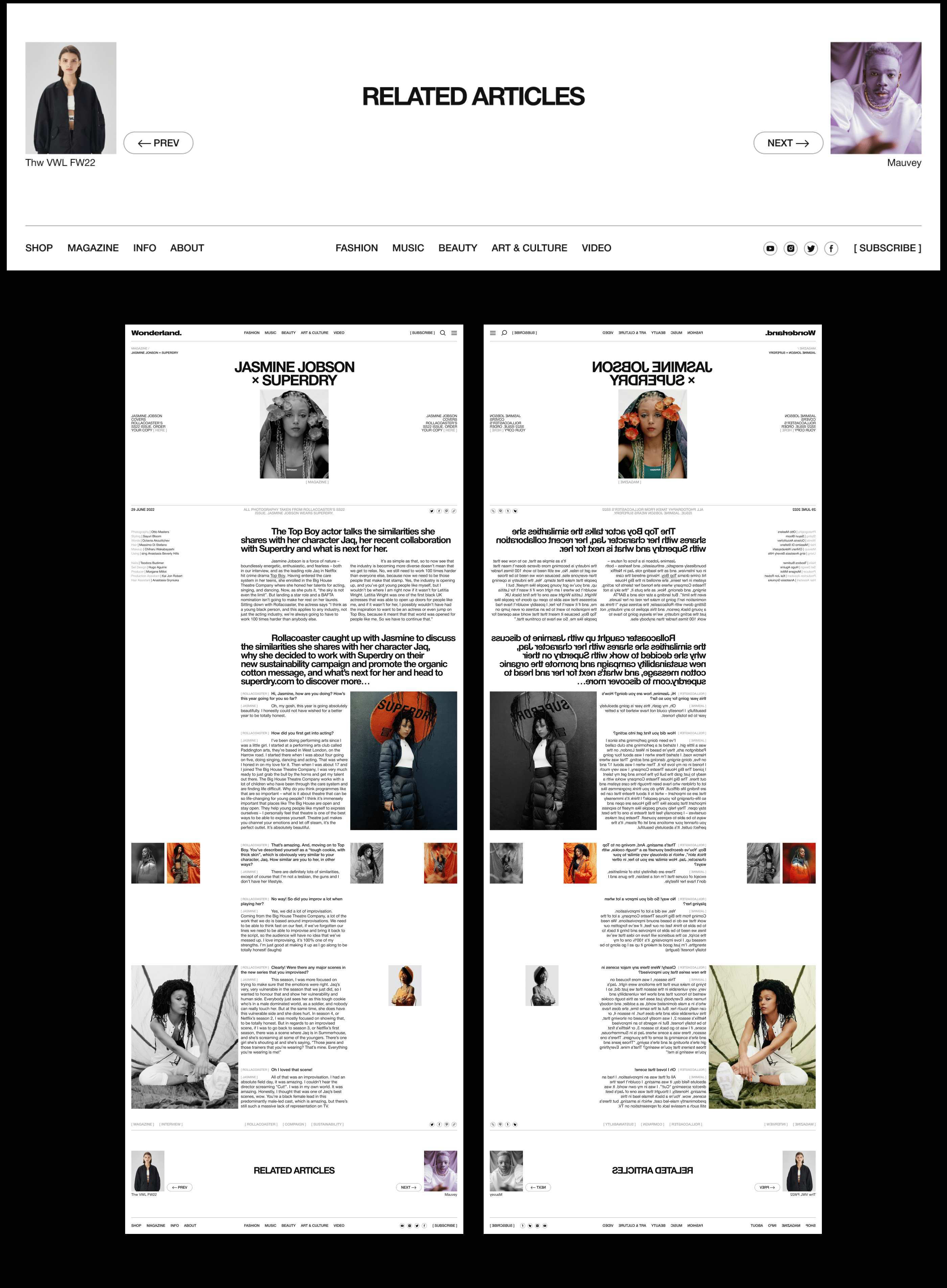 Wonderland | news redesign — Изображение №8 — Интерфейсы на Dprofile