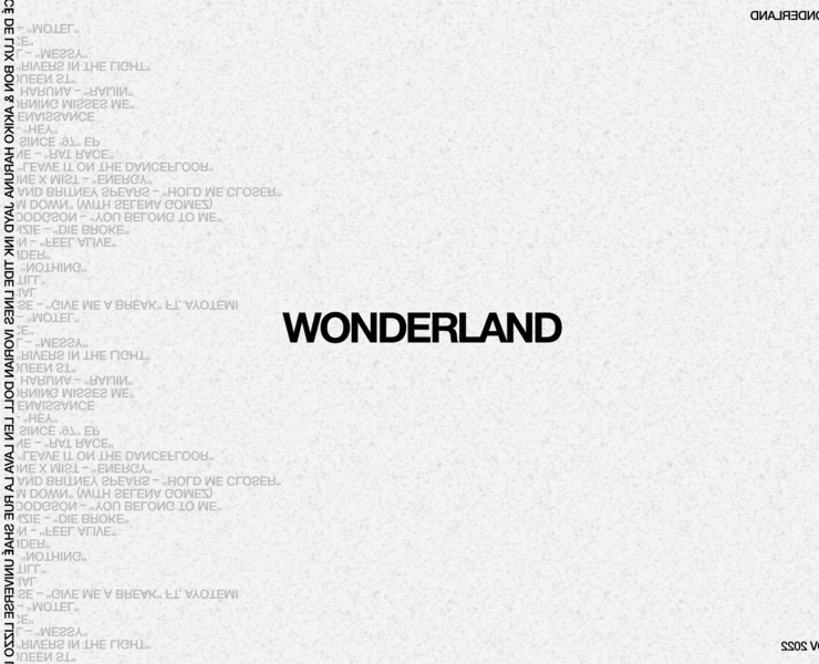 Wonderland | news redesign — Интерфейсы на Dprofile