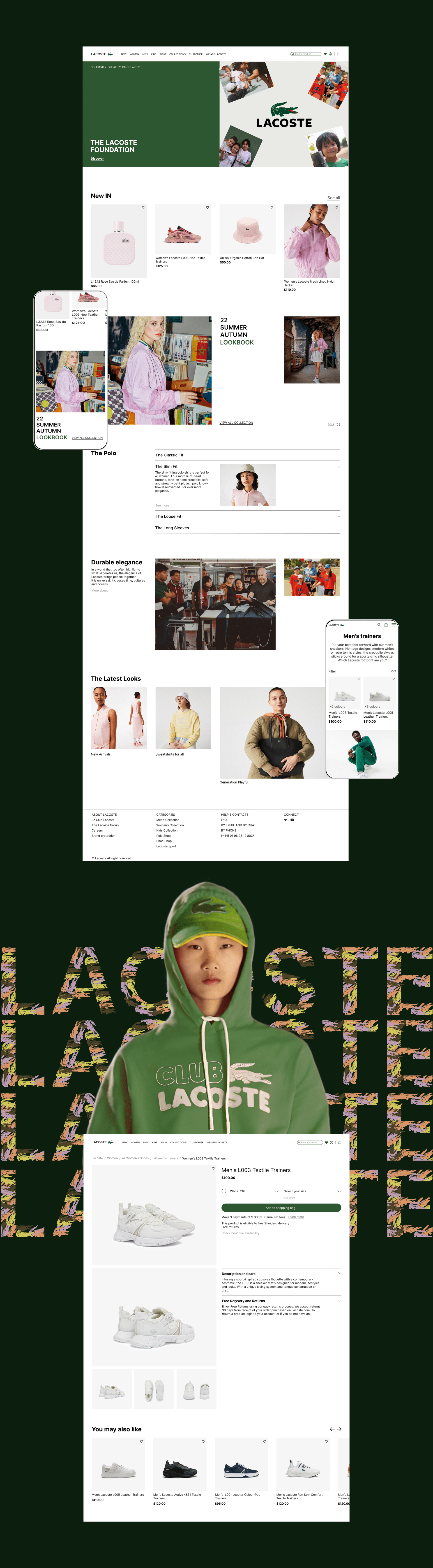 Lacoste website redesign by yoha — Изображение №3 — Маркетинг, Интерфейсы на Dprofile