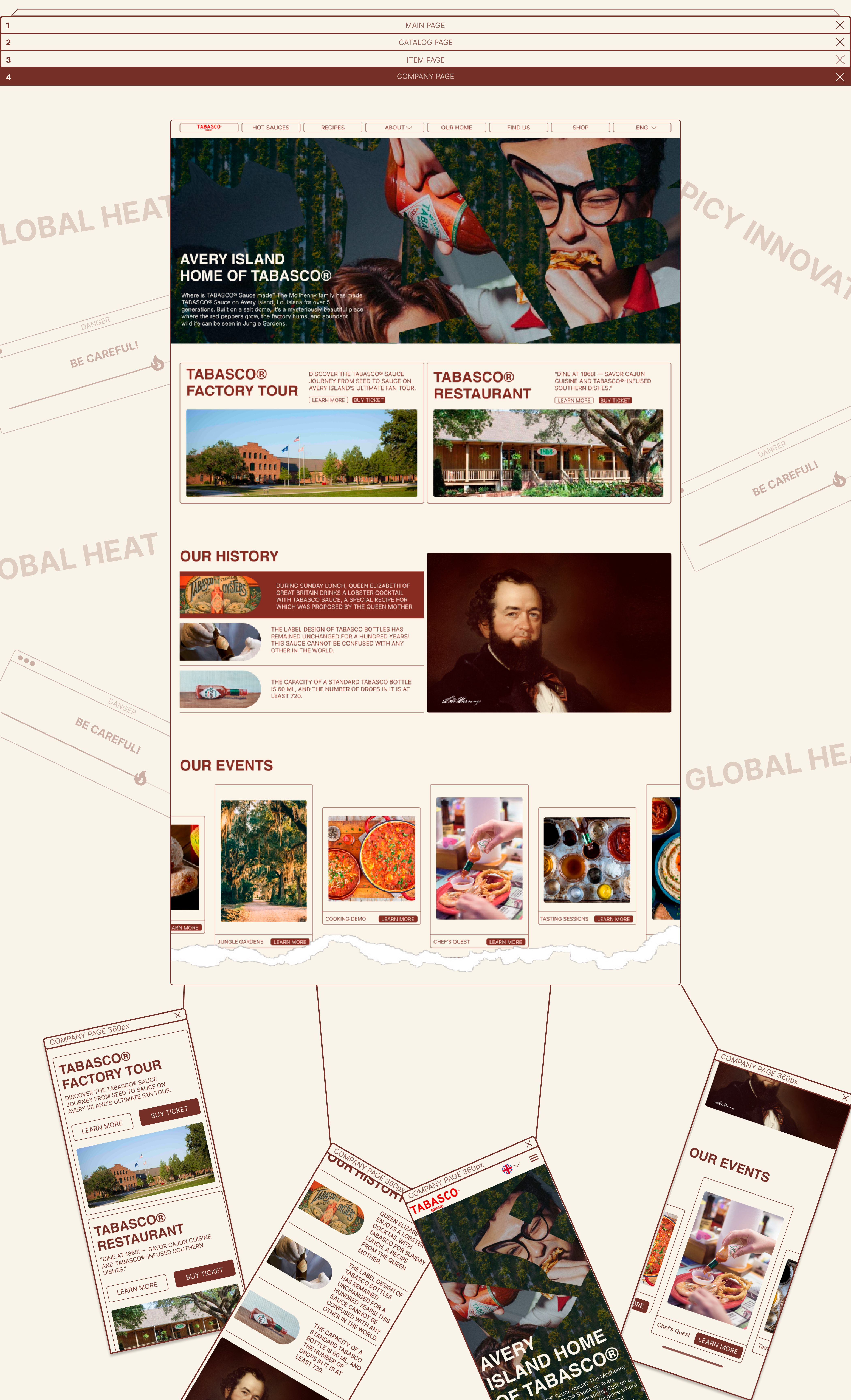 tabasco web redesign Ivan Zhernov (Yoha) — Изображение №9 — Графика, Интерфейсы на Dprofile