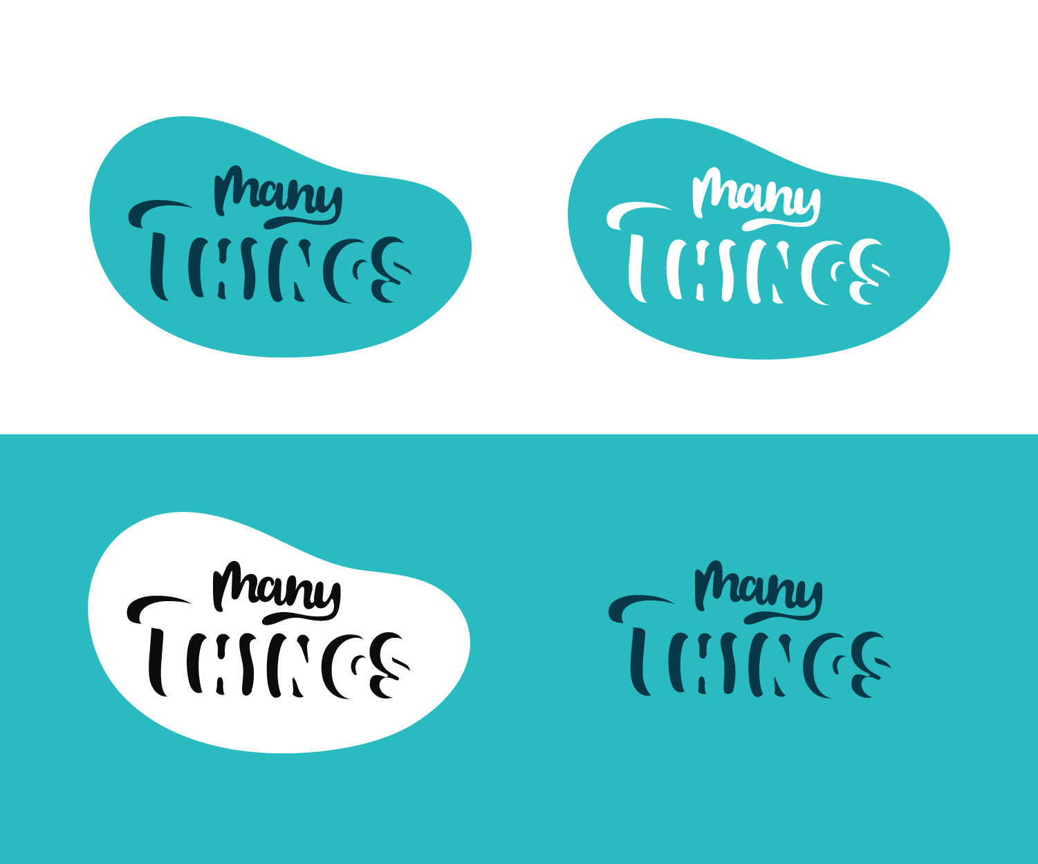 Logo for a souvenir shop «Many Things». — Изображение №2 — Иллюстрация, Графика на Dprofile