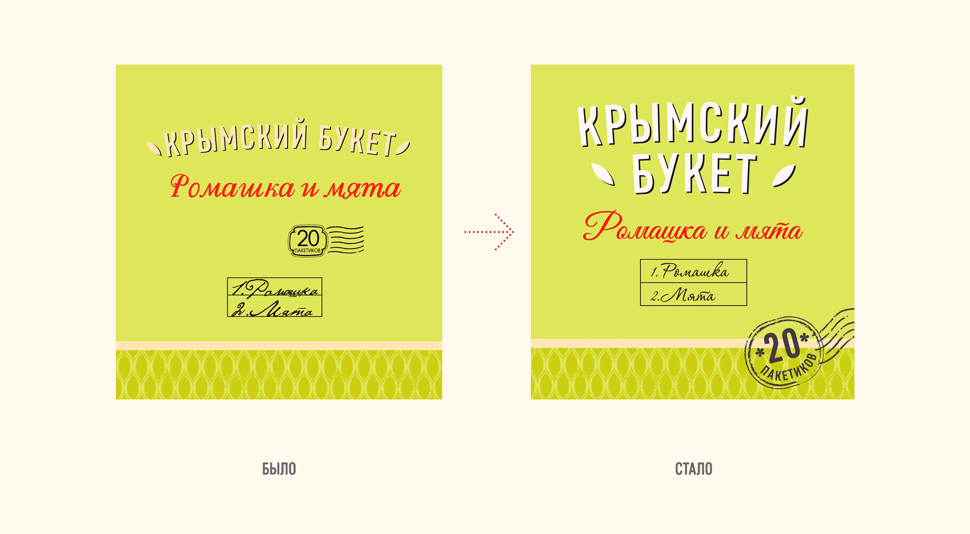 Редизайн упаковки ТРАВЯНОЙ КРЫМСКИЙ ЧАЙ дизайн линейки — Изображение №4 — Брендинг, Графика на Dprofile