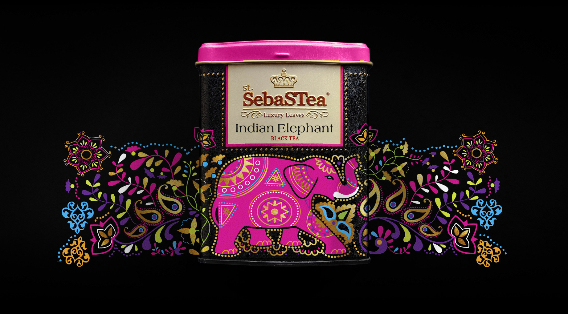Чай SebaSTea «Ethnic Series». Подарочная упаковка — Изображение №4 — Брендинг, Графика на Dprofile