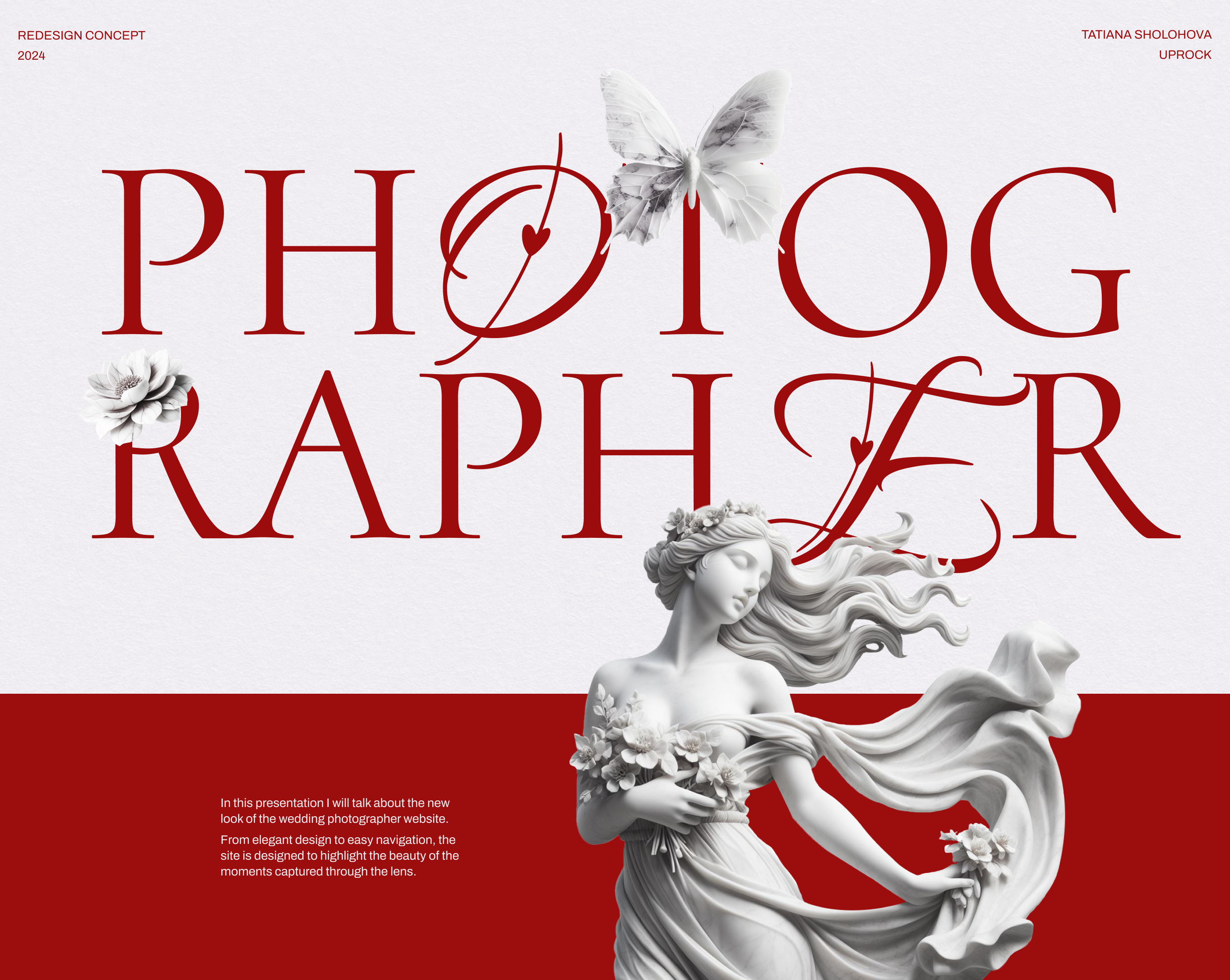 Сайт для свадебного фотографа — Изображение №1 — Интерфейсы на Dprofile
