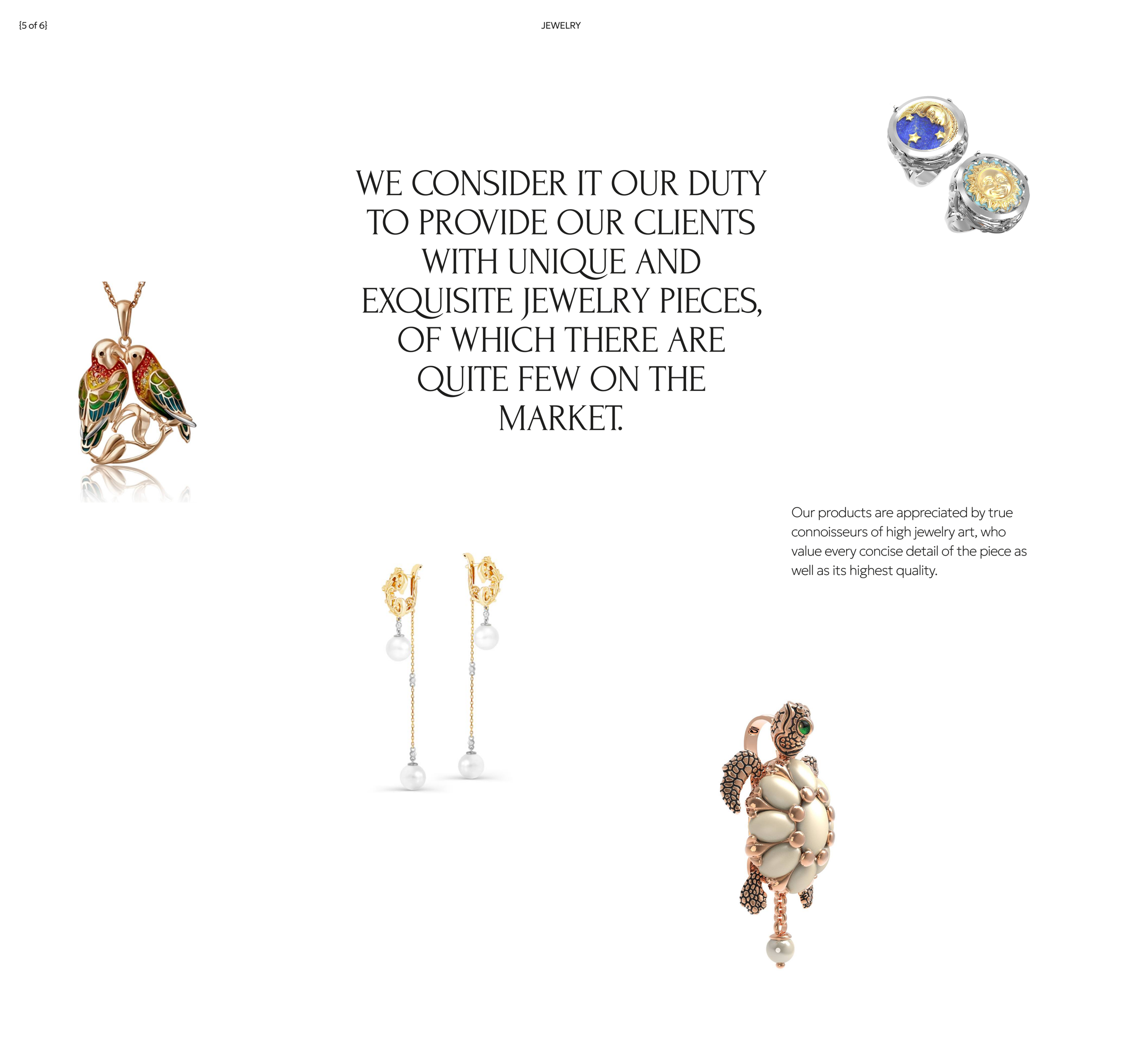 Jewelry Empire | Exclusive Wares — Изображение №8 — Интерфейсы, Брендинг на Dprofile