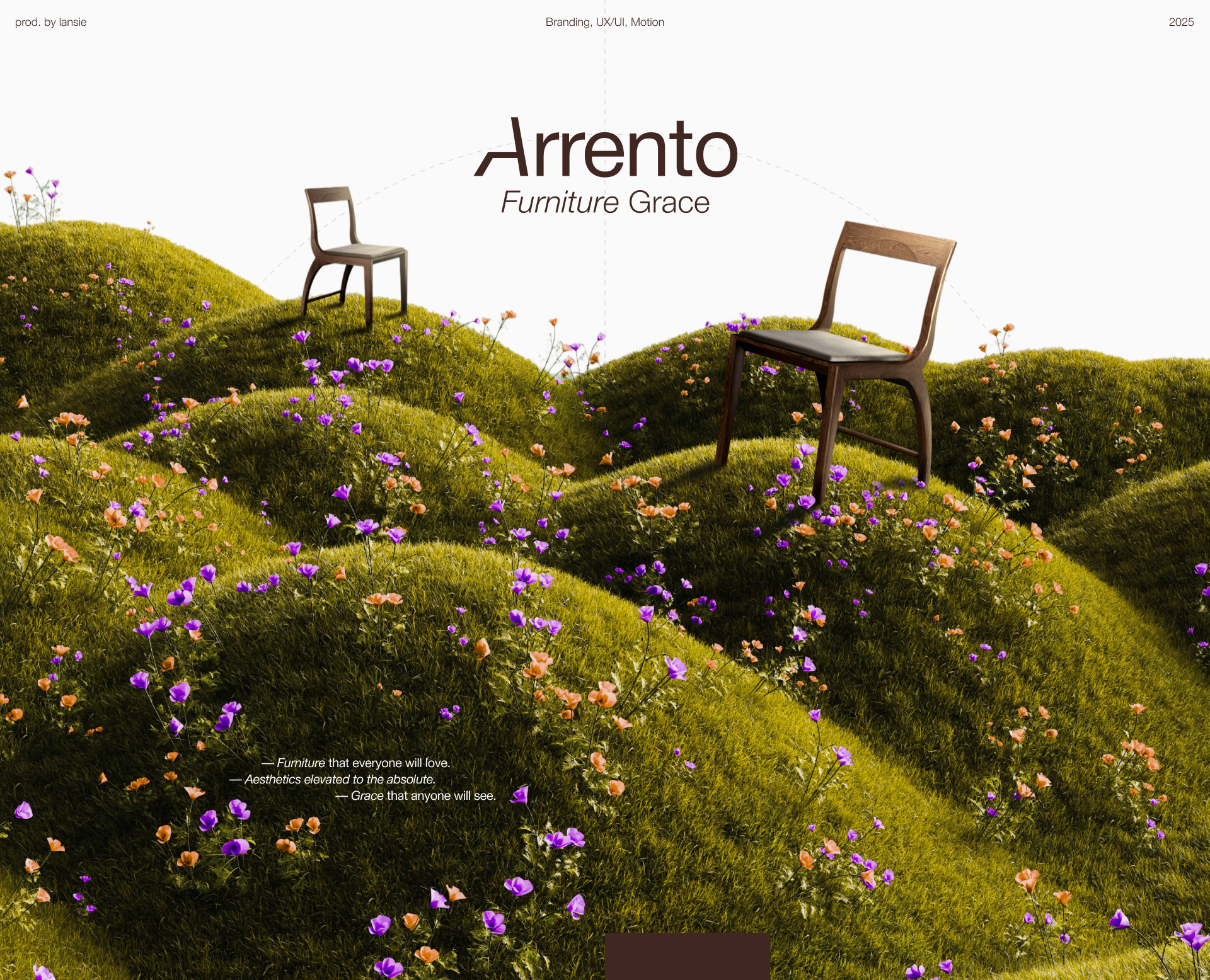 Arrento | Designer Furniture — Интерфейсы, Брендинг на Dprofile