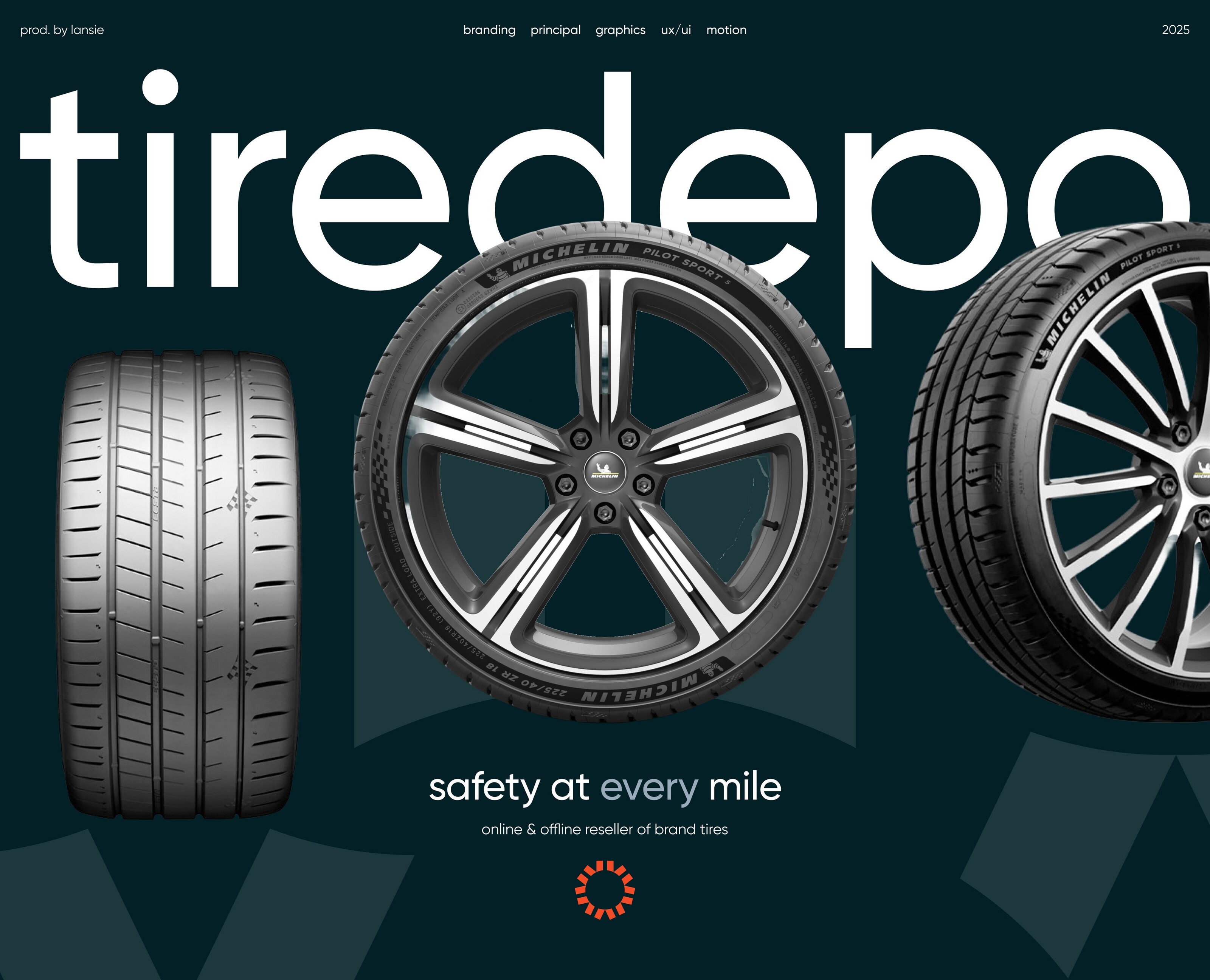 tiredepo | vehicle goods reseller — Интерфейсы, Брендинг на Dprofile