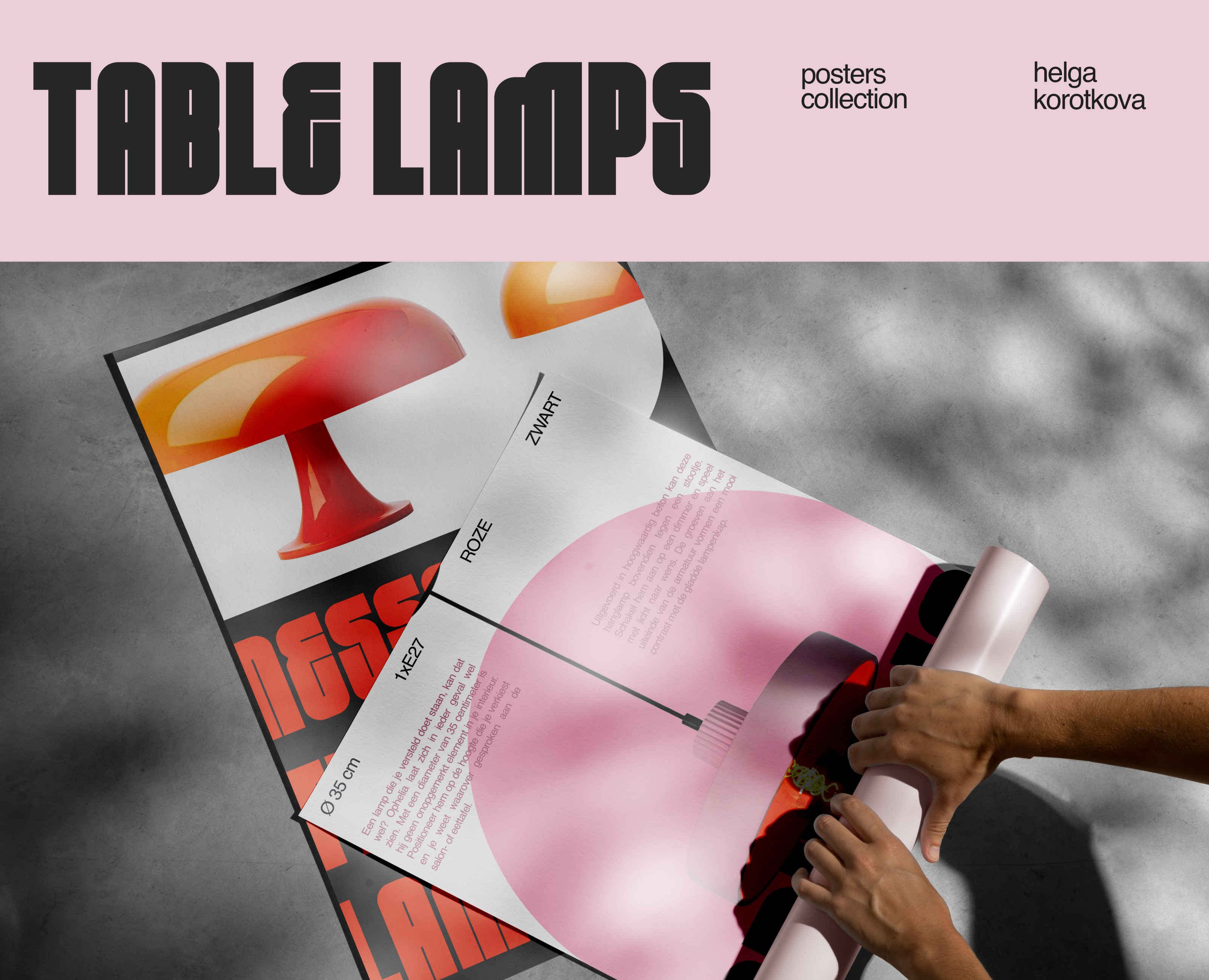 Table lamps//POSTERS COLLECTION на Dprofile