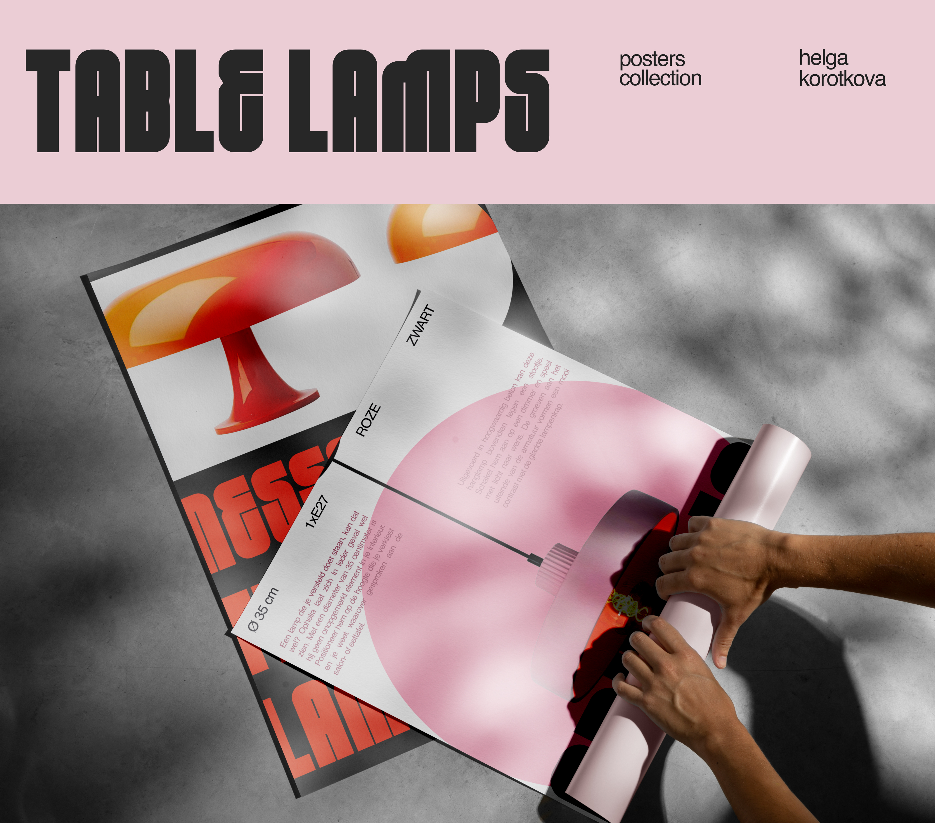 Table lamps//POSTERS COLLECTION — Изображение №1 — Графика на Dprofile