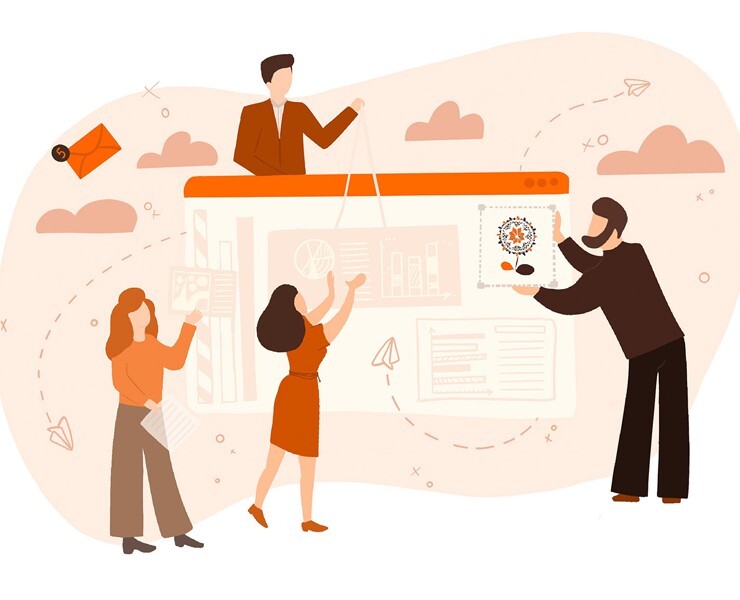 SERIES BUSINESS ILLUSTRATION 2022 — Брендинг, Иллюстрация на Dprofile