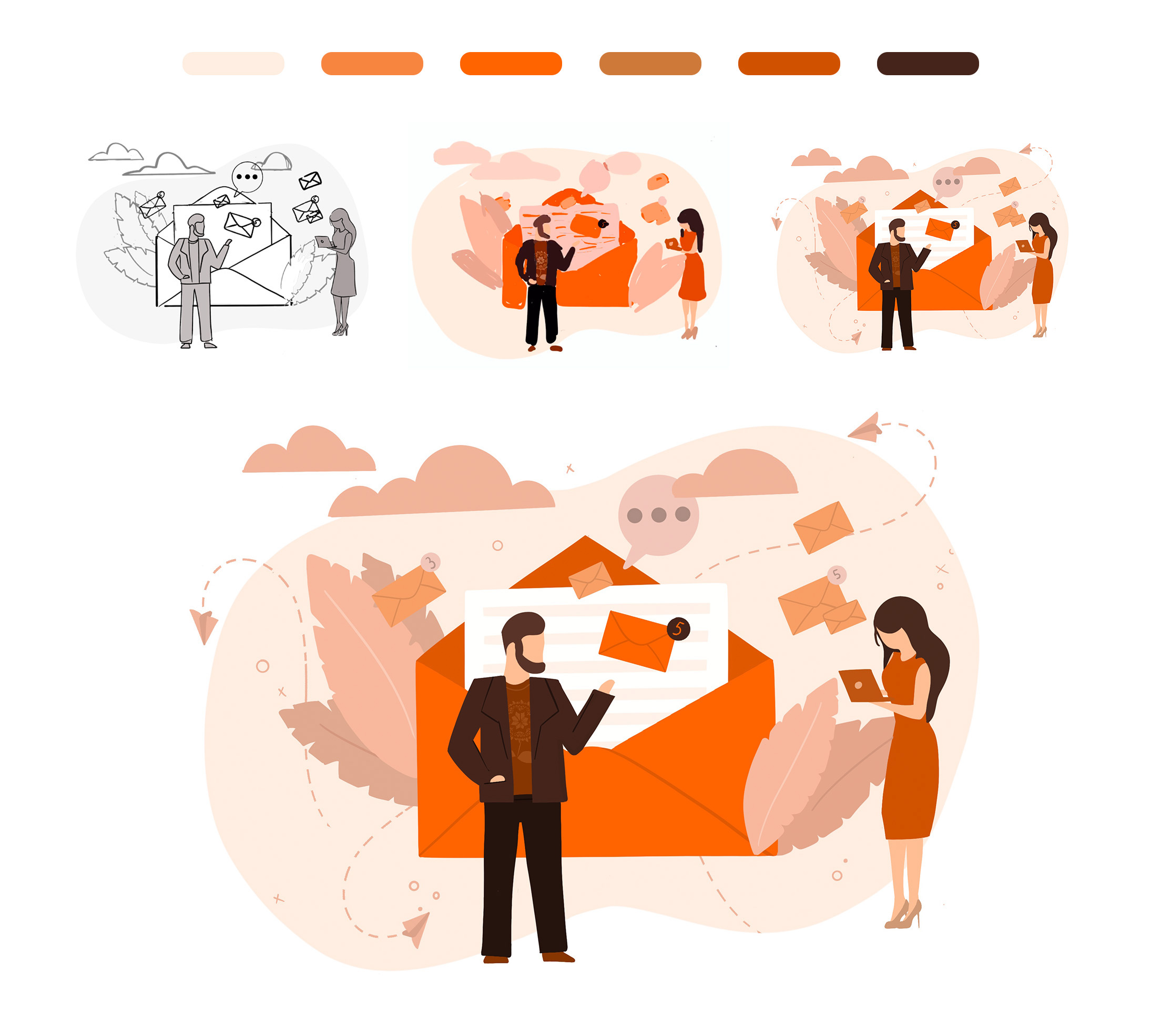 SERIES BUSINESS ILLUSTRATION 2022 — Изображение №2 — Брендинг, Иллюстрация на Dprofile