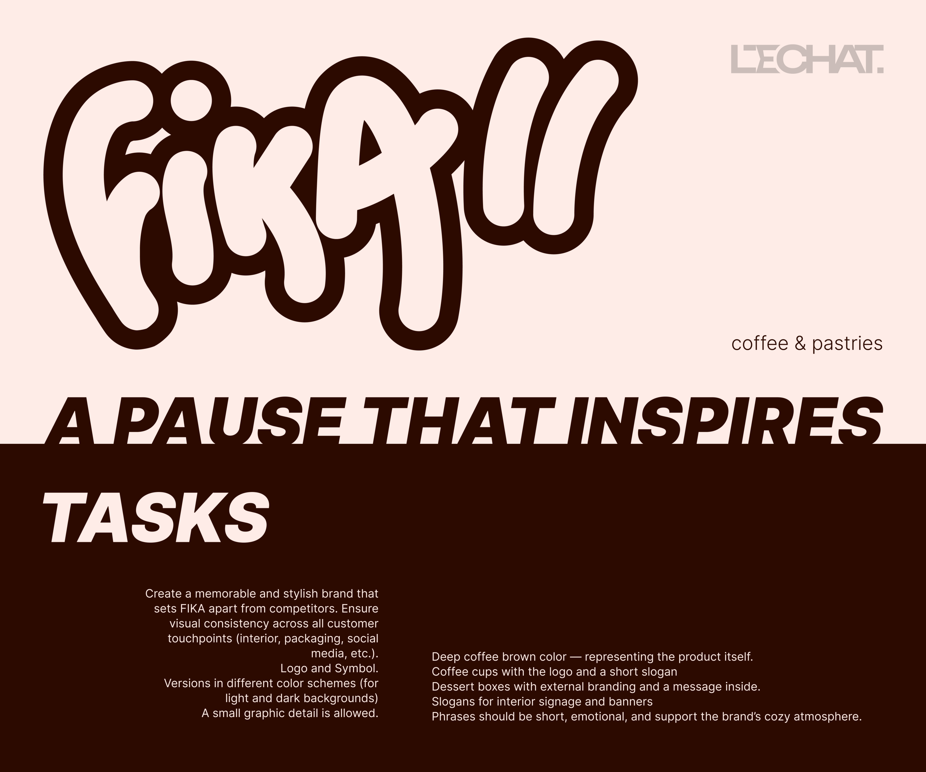 Fika / Coffee / Лого. Упаковка — Изображение №1 — Интерфейсы, Брендинг на Dprofile