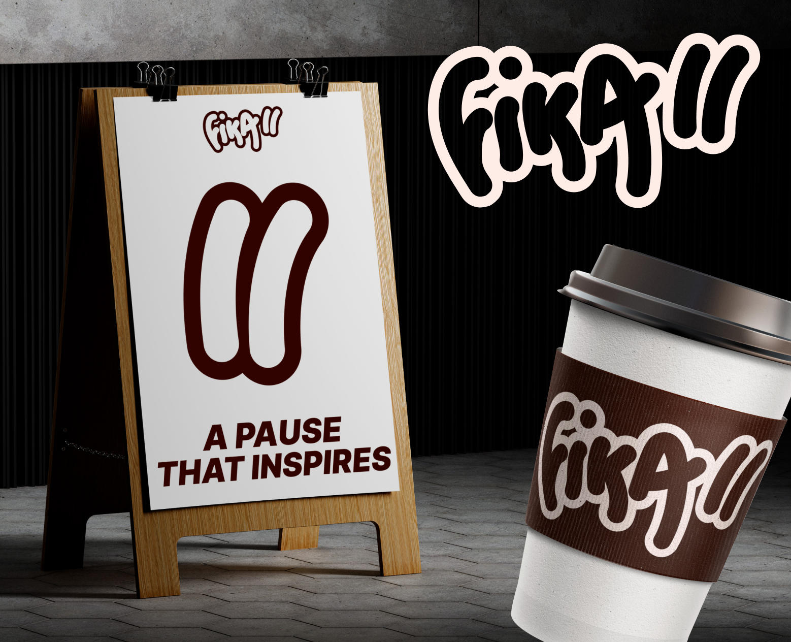 Fika / Coffee / Лого. Упаковка — Интерфейсы, Брендинг на Dprofile