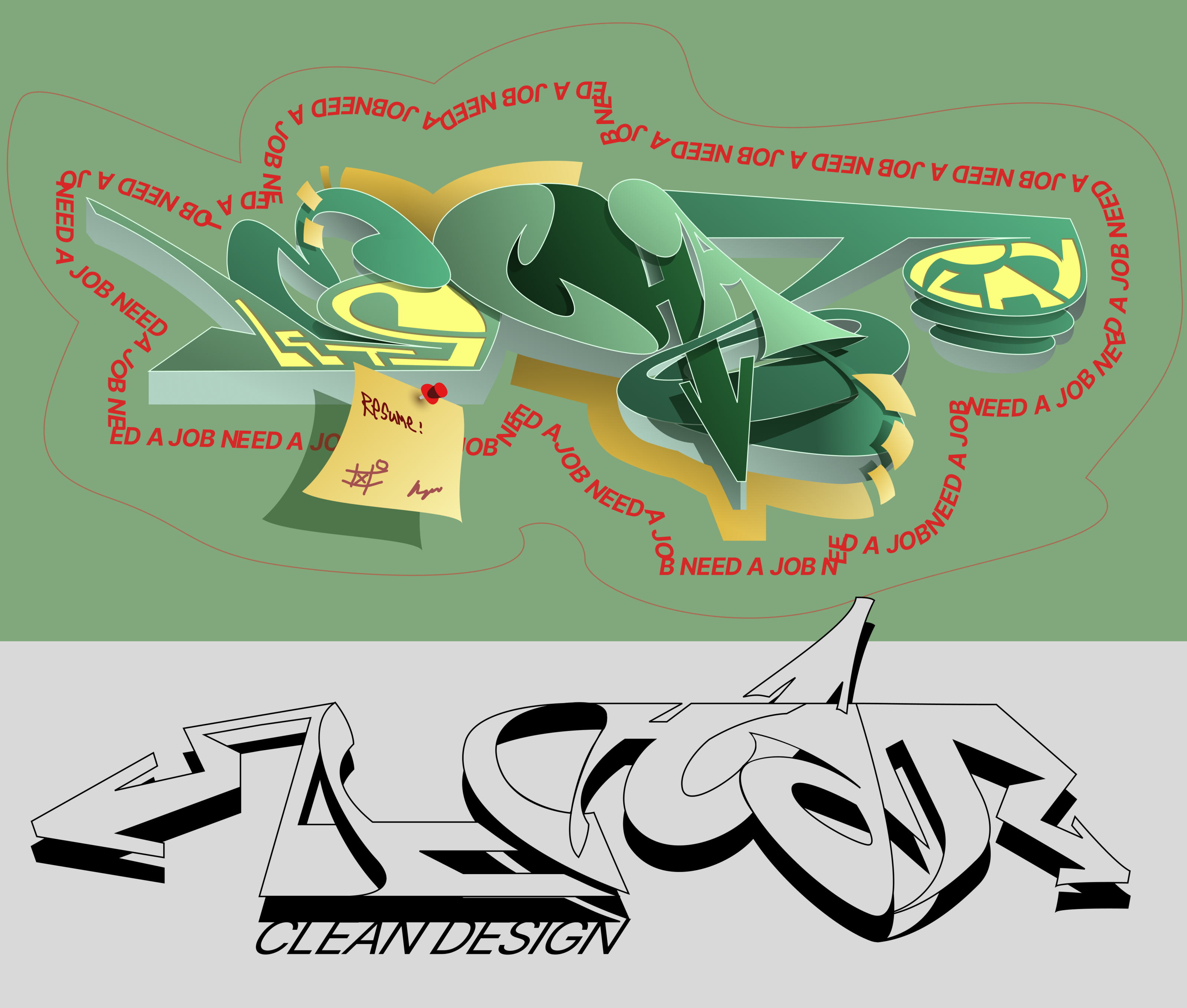 sketchiiiie / скетчи / graffiti — Изображение №1 — Иллюстрация, Графика на Dprofile
