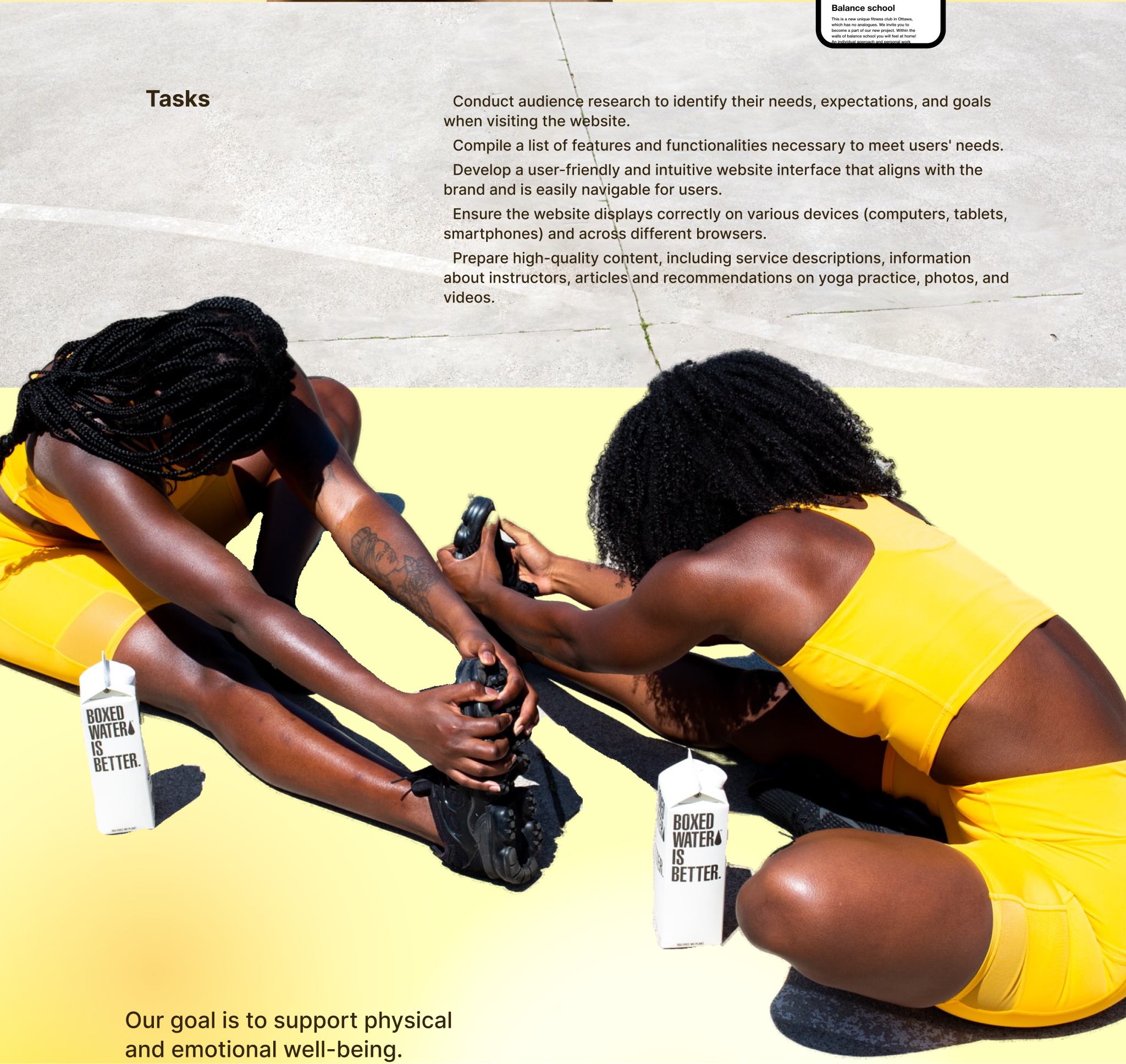 yoga place [website] — Изображение №2 — Интерфейсы на Dprofile