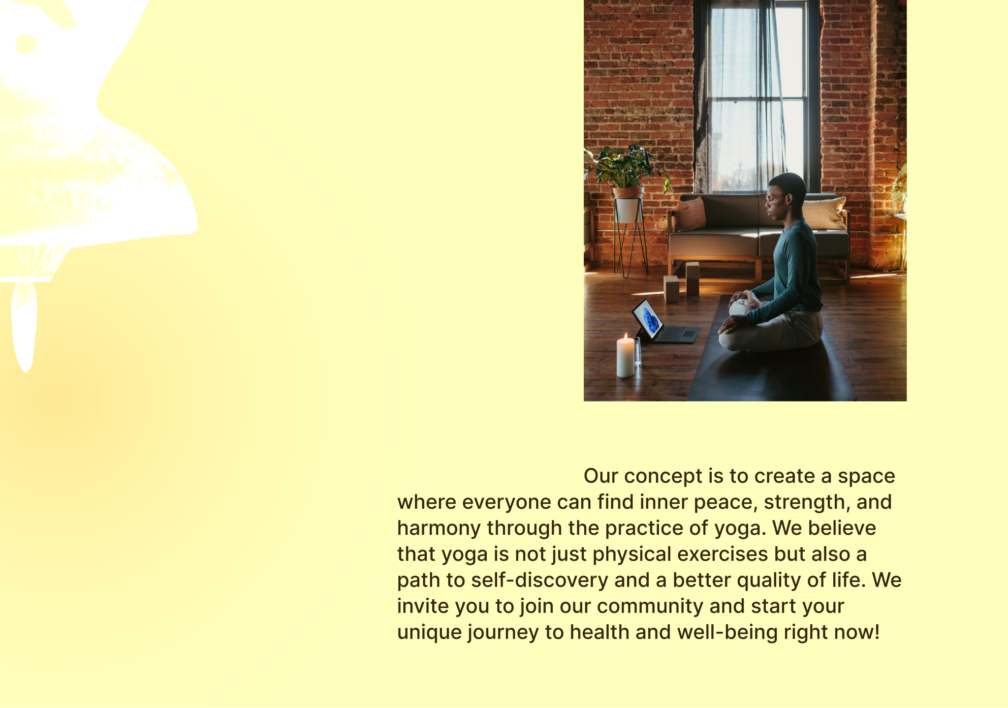 yoga place [website] — Изображение №5 — Интерфейсы на Dprofile