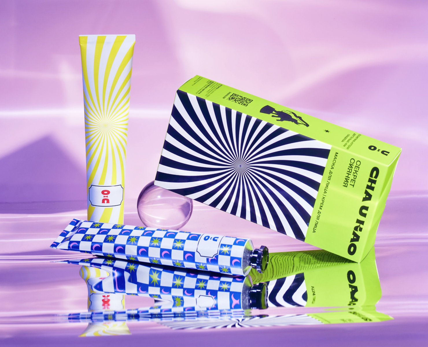 Cosmetic Brand Gift package line | Cha U Kao — Брендинг, Графика на Dprofile