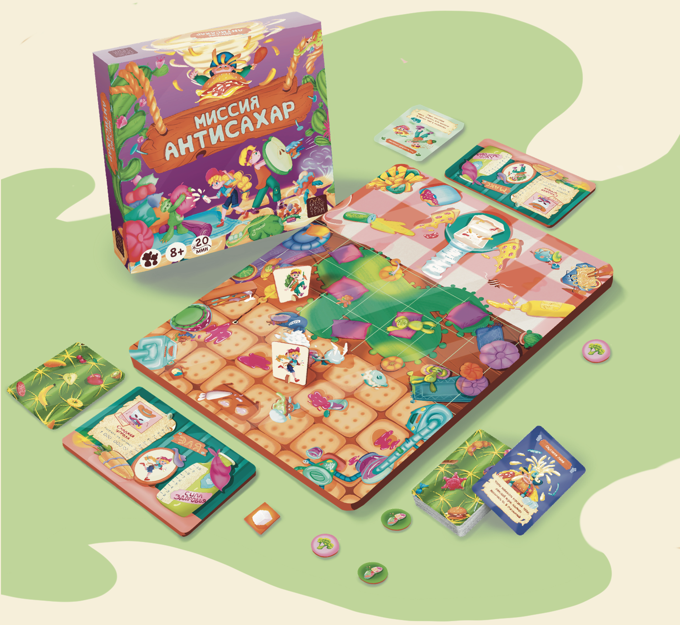 Детская настольная игра — Изображение №4 — Иллюстрация на Dprofile