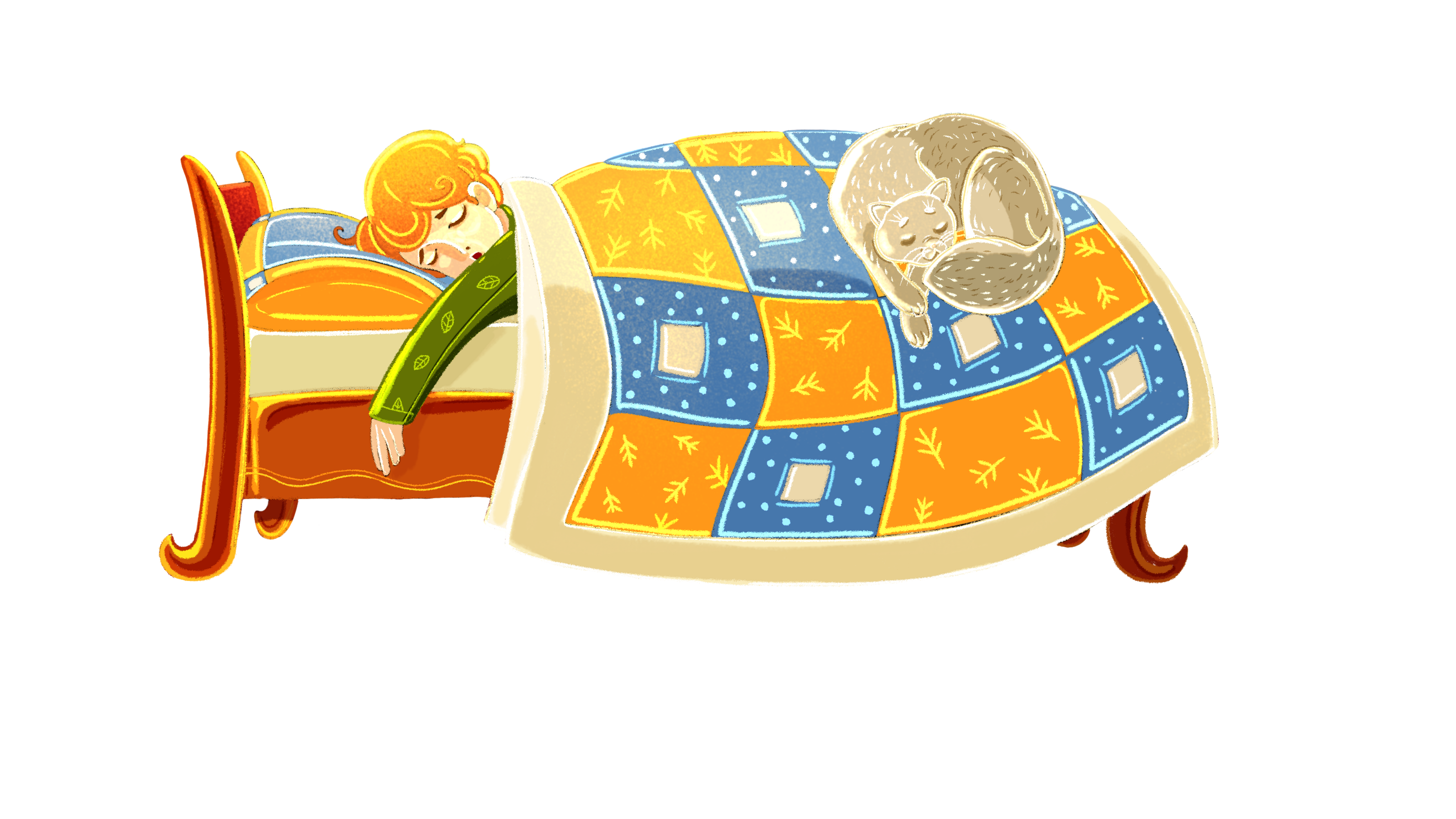 Мальчик, который не хотел спать. — Изображение №5 — Иллюстрация, Графика на Dprofile